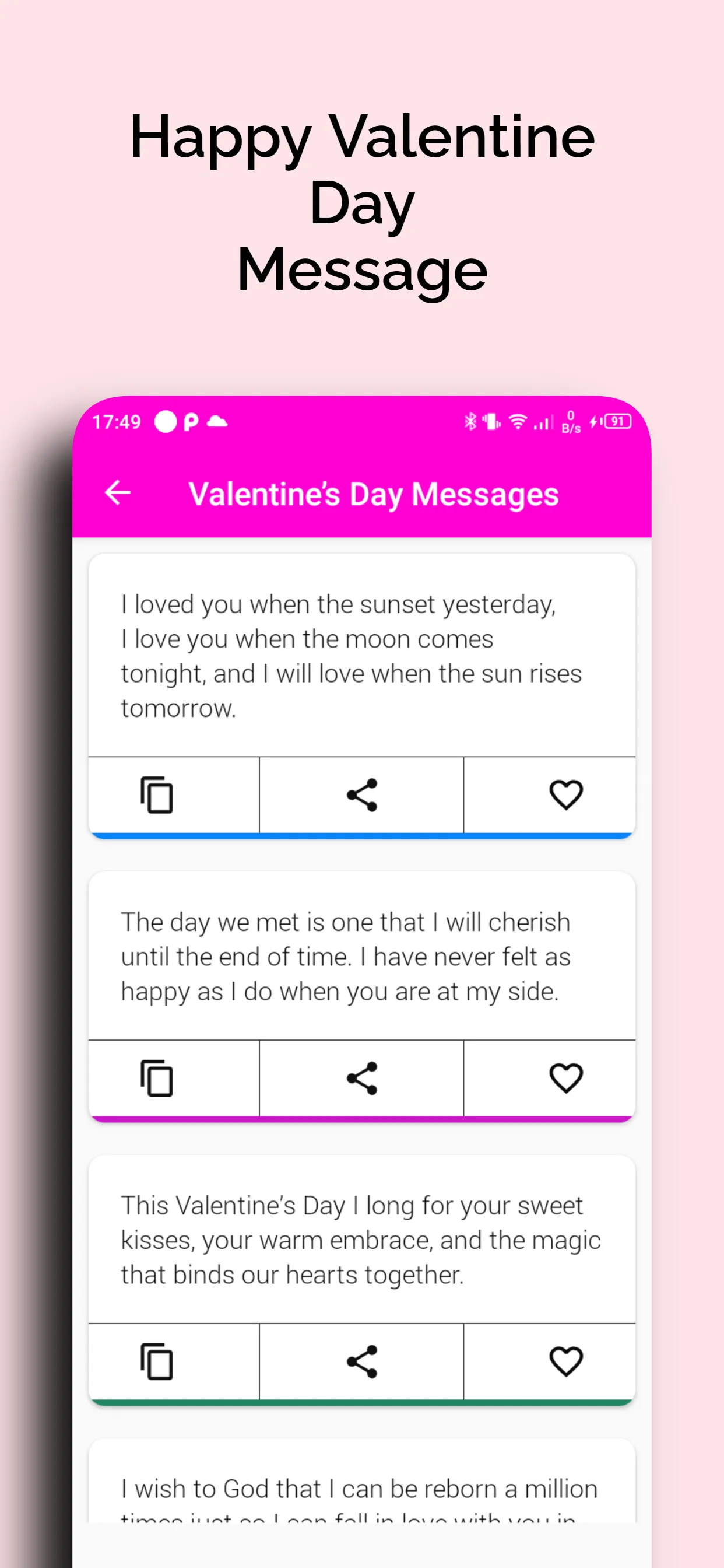 Happy Valentine Day Message | Indus Appstore | Screenshot