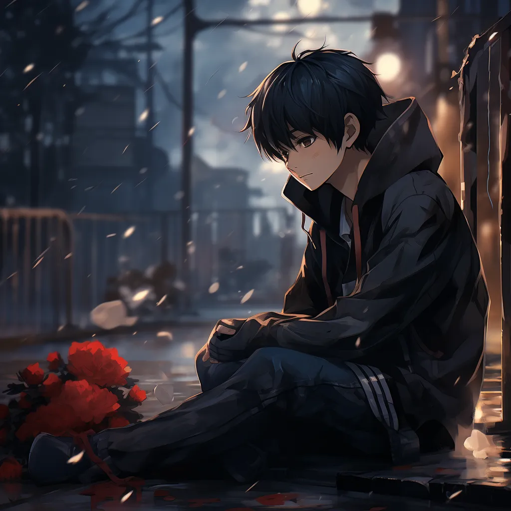 Sad Anime Boy Wallpaper | Indus Appstore | Screenshot
