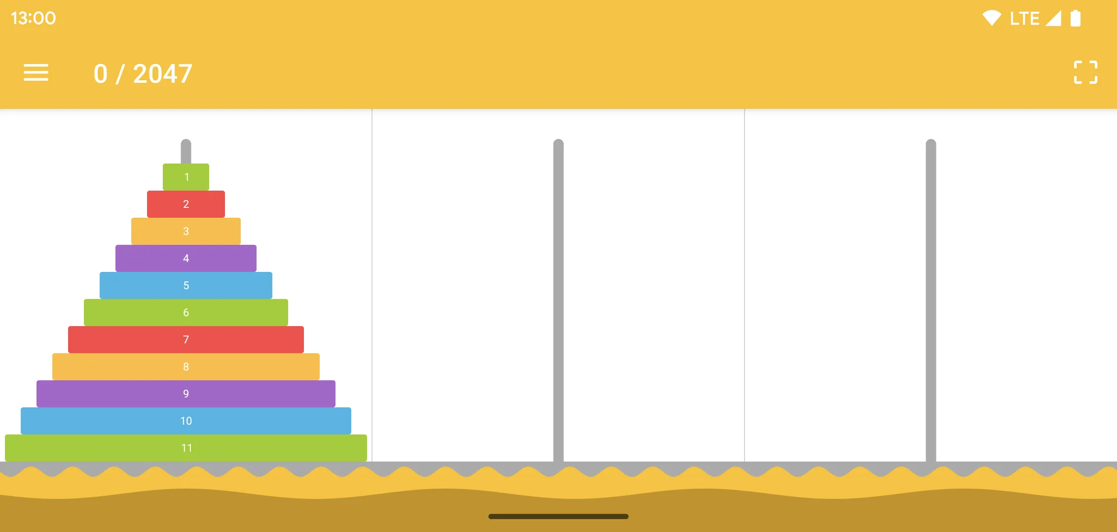 Tower of Hanoi Pro | Indus Appstore | Screenshot