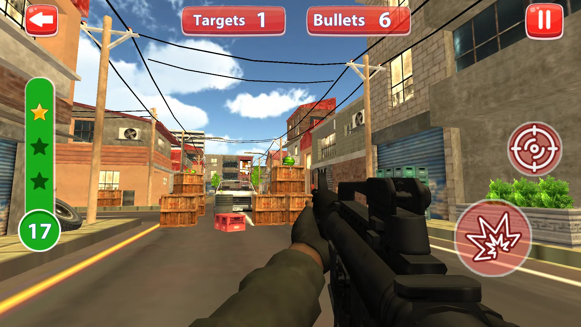 Watermelon Shooting 3D | Indus Appstore | Screenshot