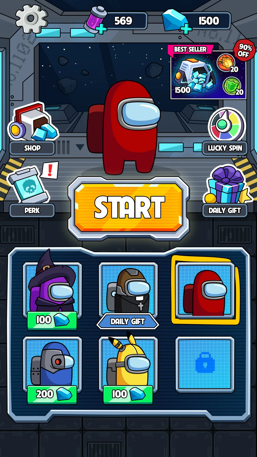 Imposter in Galaxy: Survivor | Indus Appstore | Screenshot