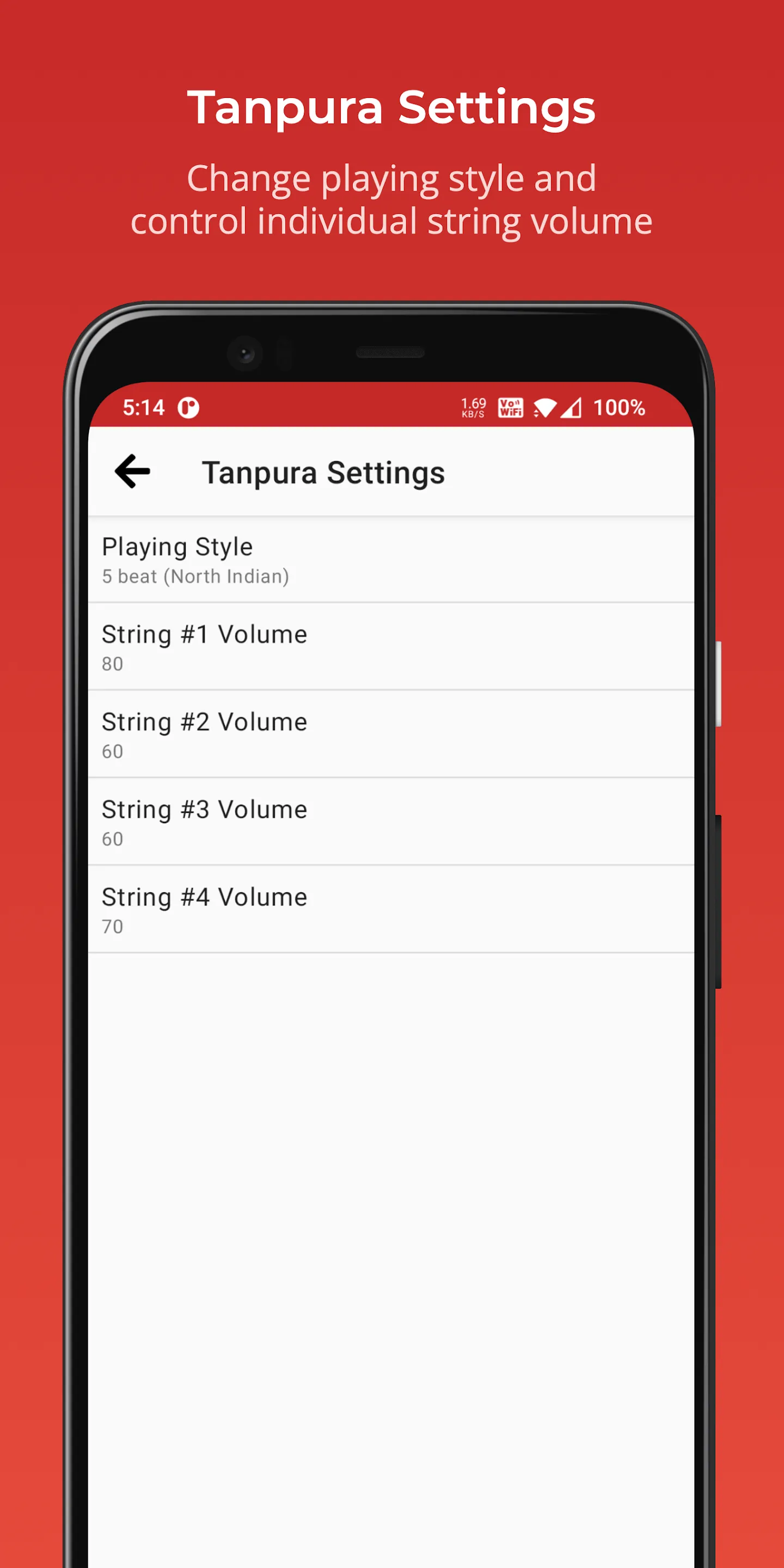 Rhythm with Tabla & Tanpura | Indus Appstore | Screenshot