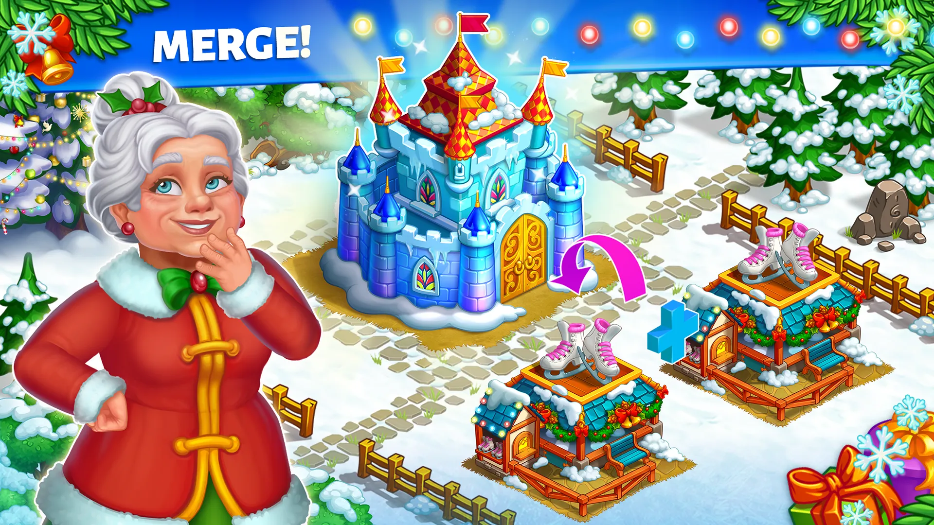 Snow Farm - Santa Family story | Indus Appstore | Screenshot