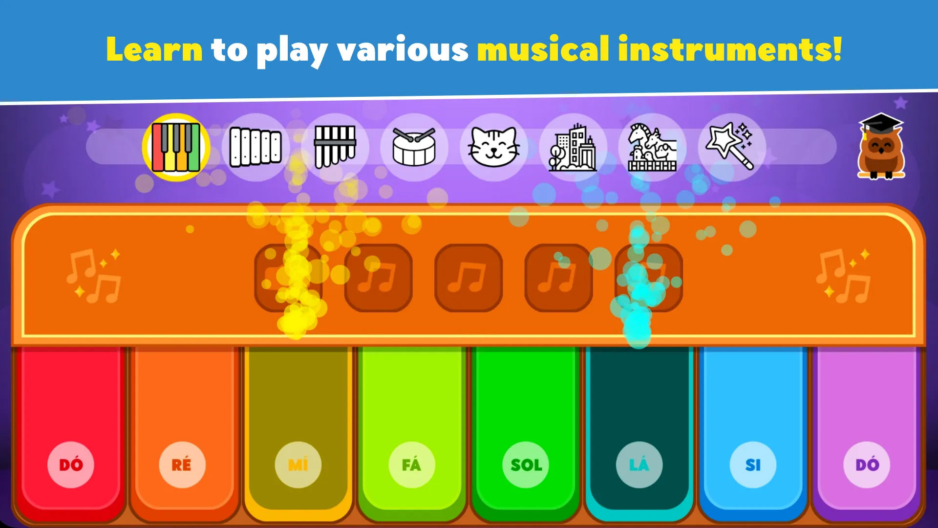 Piano Kids: music, drums & fun | Indus Appstore | Screenshot