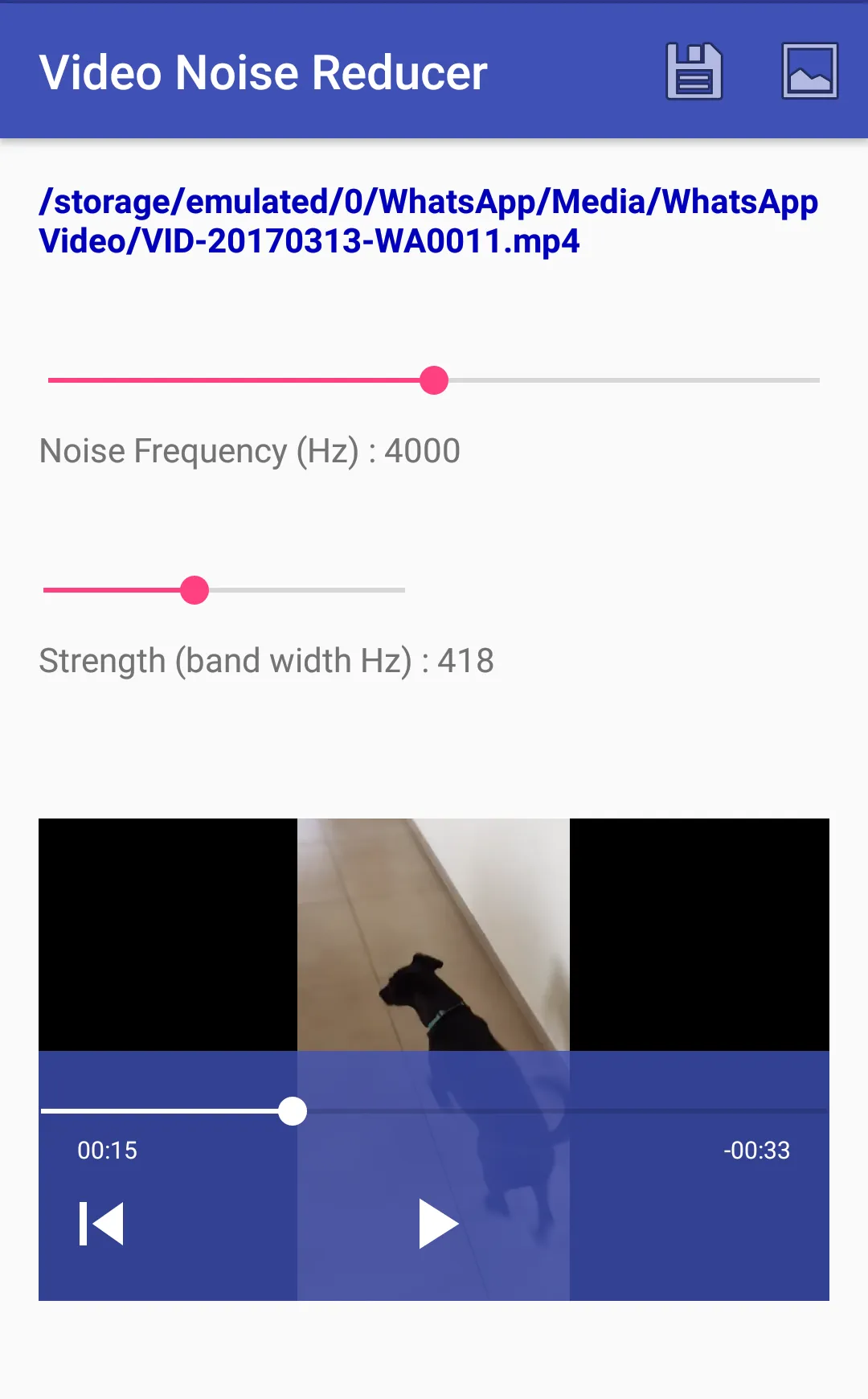 Video Noise Reducer | Indus Appstore | Screenshot