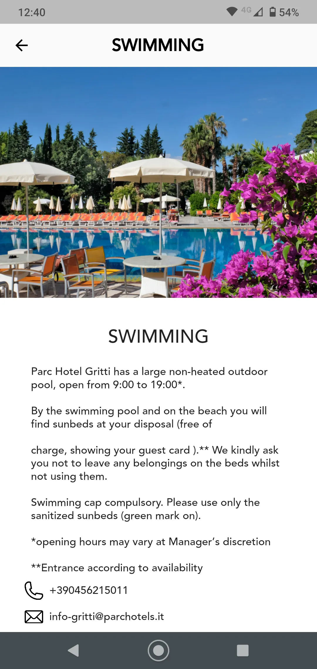 Parc Hotel Gritti - Bardolino | Indus Appstore | Screenshot