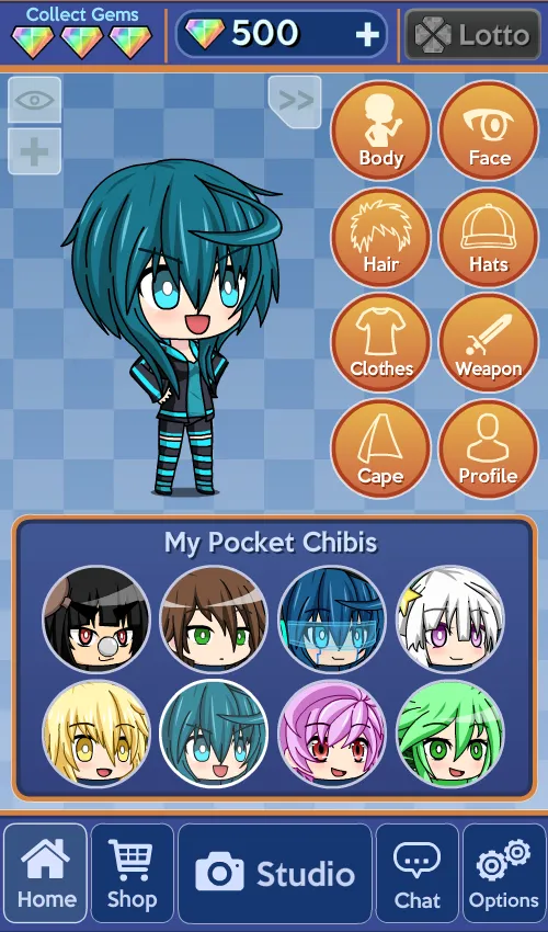 Pocket Chibi - Anime Dress Up | Indus Appstore | Screenshot