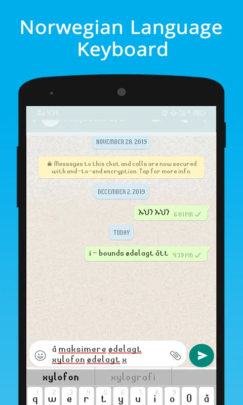 Norwegian Keyboard &Translator | Indus Appstore | Screenshot