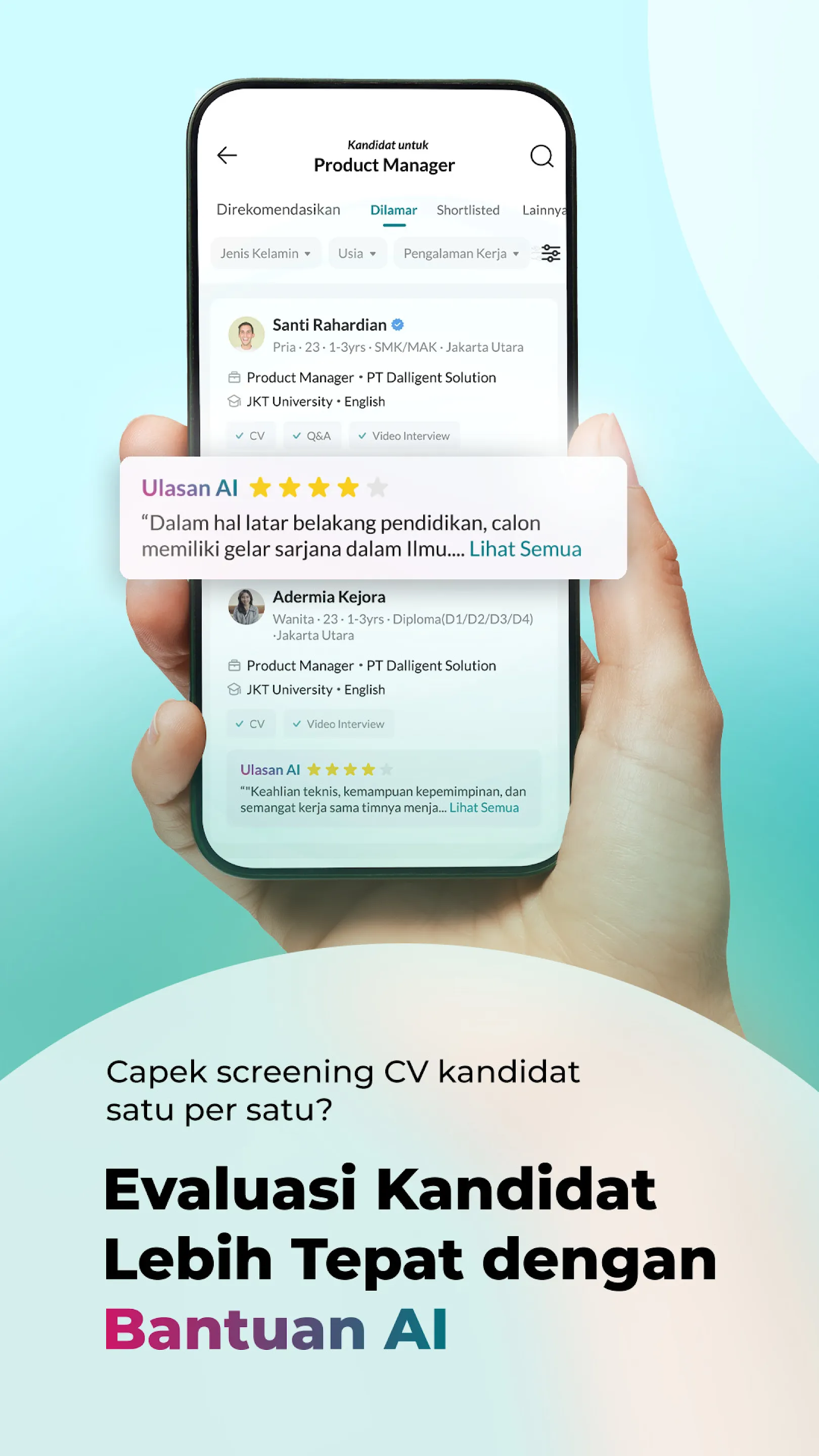 KUPU: Cari Kerja Cepat & Mudah | Indus Appstore | Screenshot