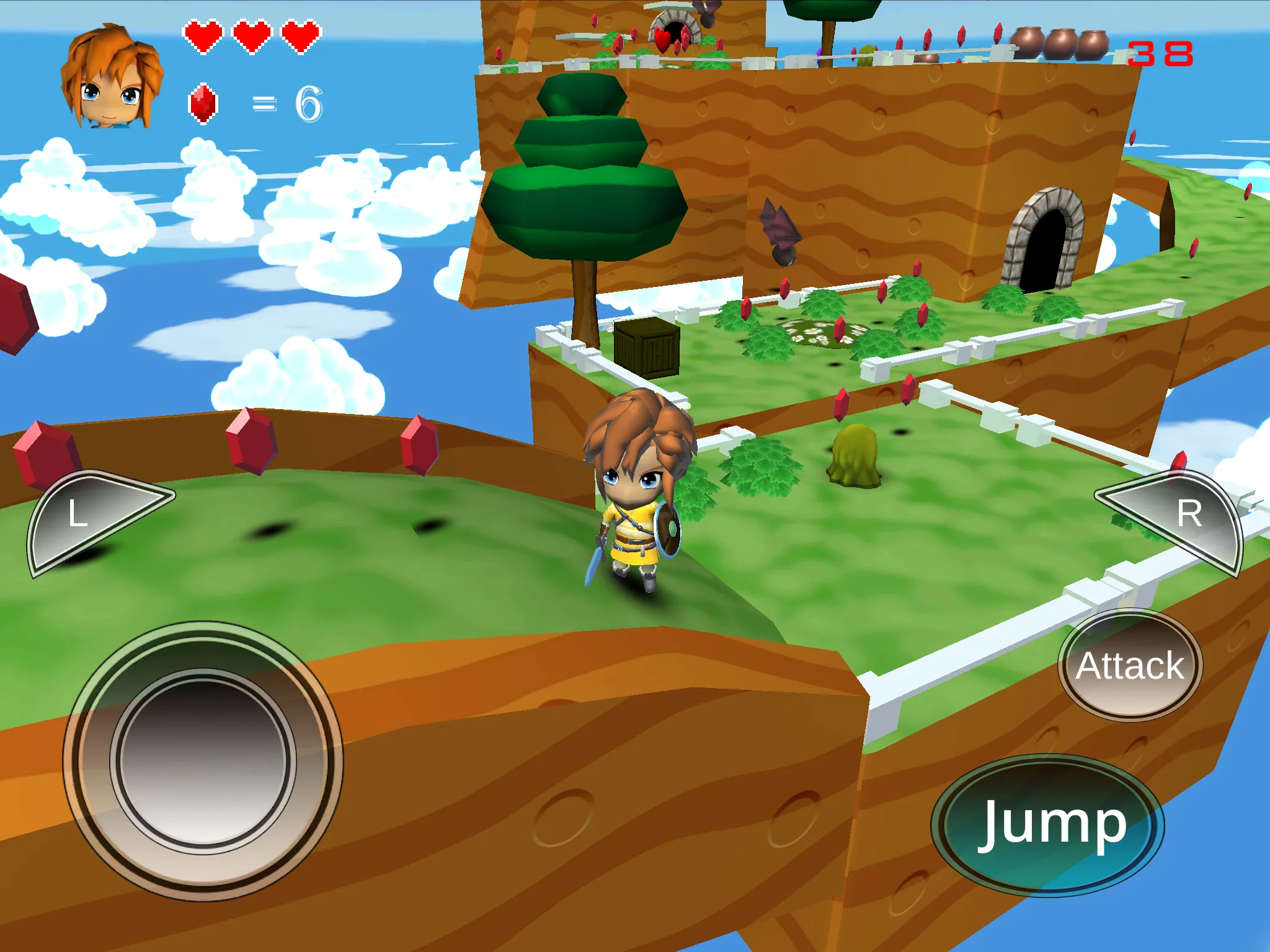 The Lost Rupees - 3D adventure | Indus Appstore | Screenshot