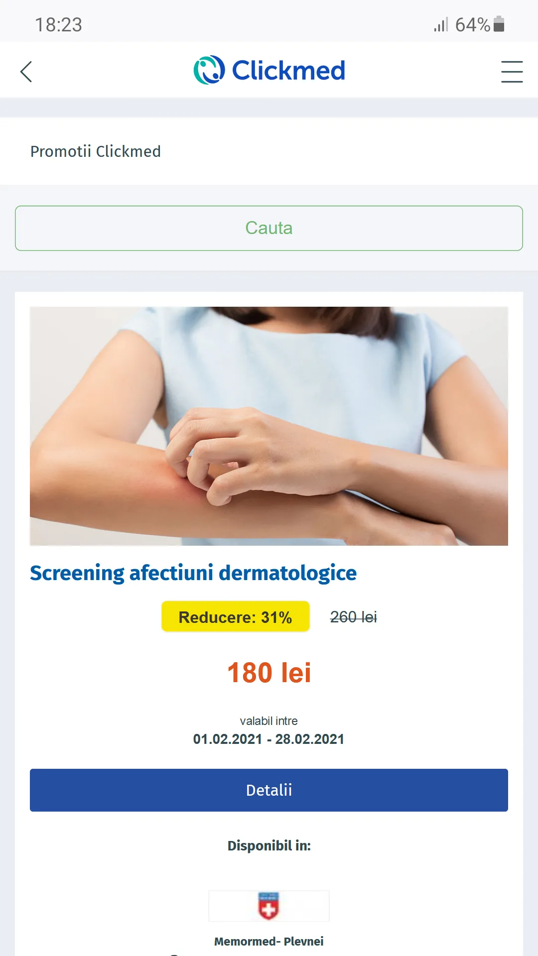 ClickMed - programare la medic | Indus Appstore | Screenshot