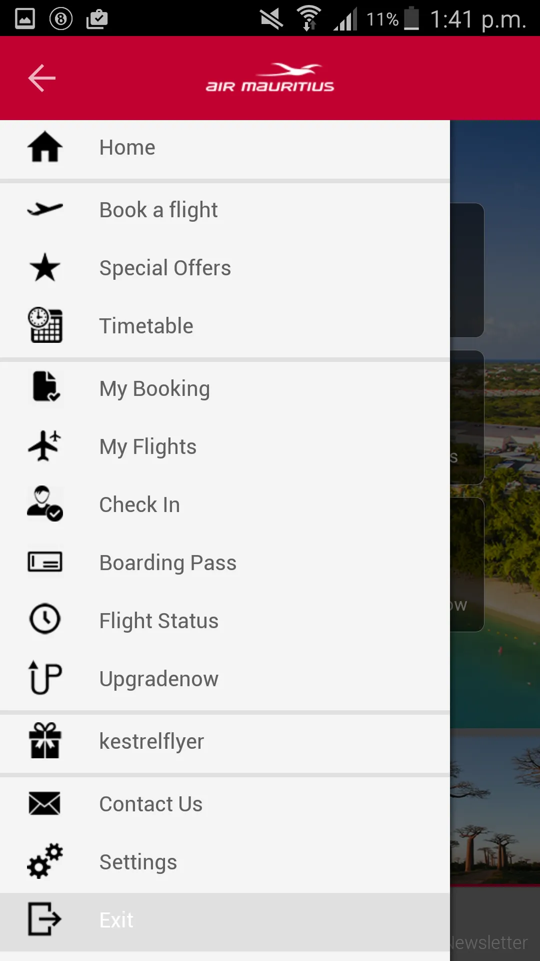 Air Mauritius | Indus Appstore | Screenshot