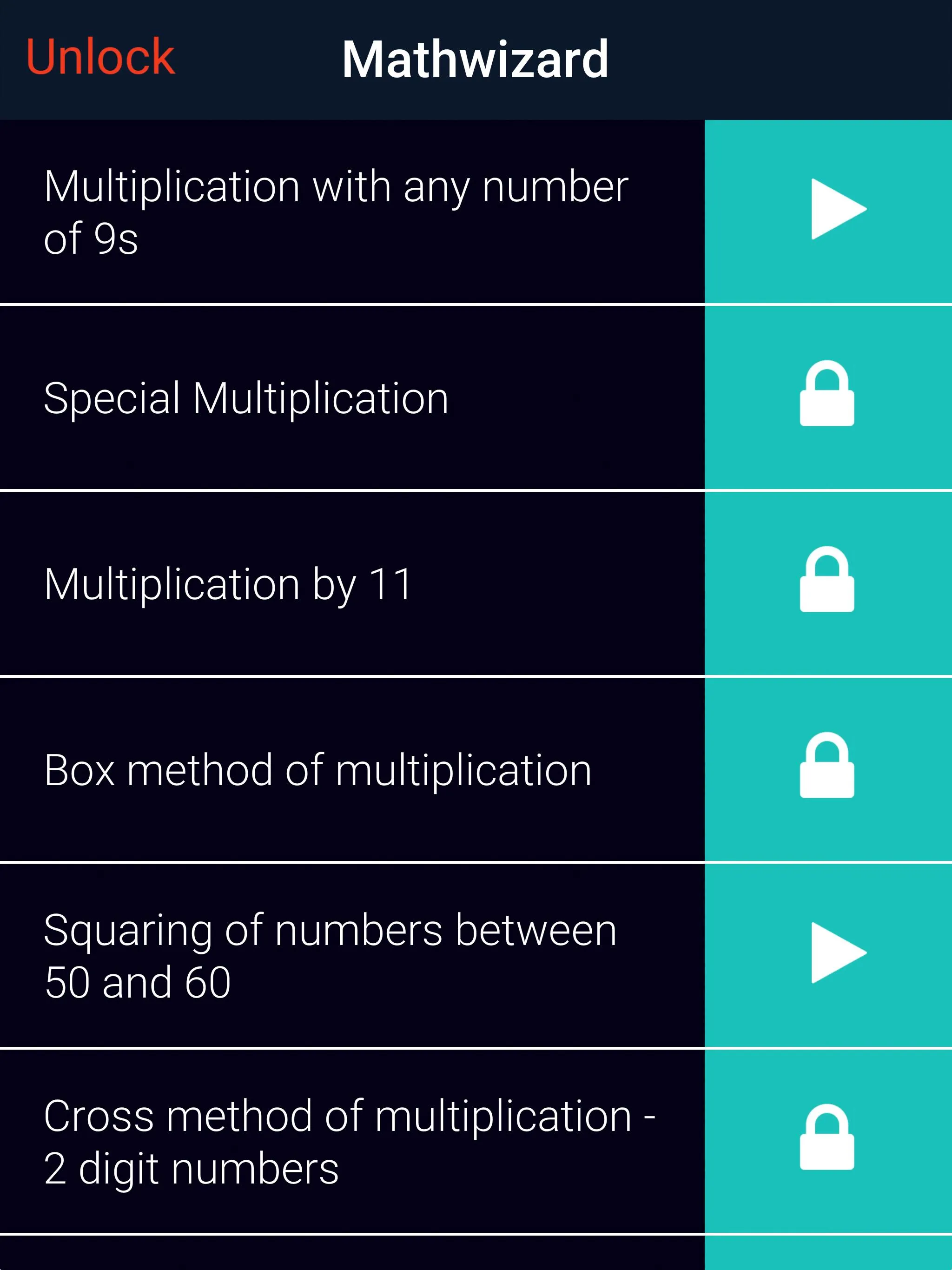 Mathwizard - Maths Tricks & Sh | Indus Appstore | Screenshot