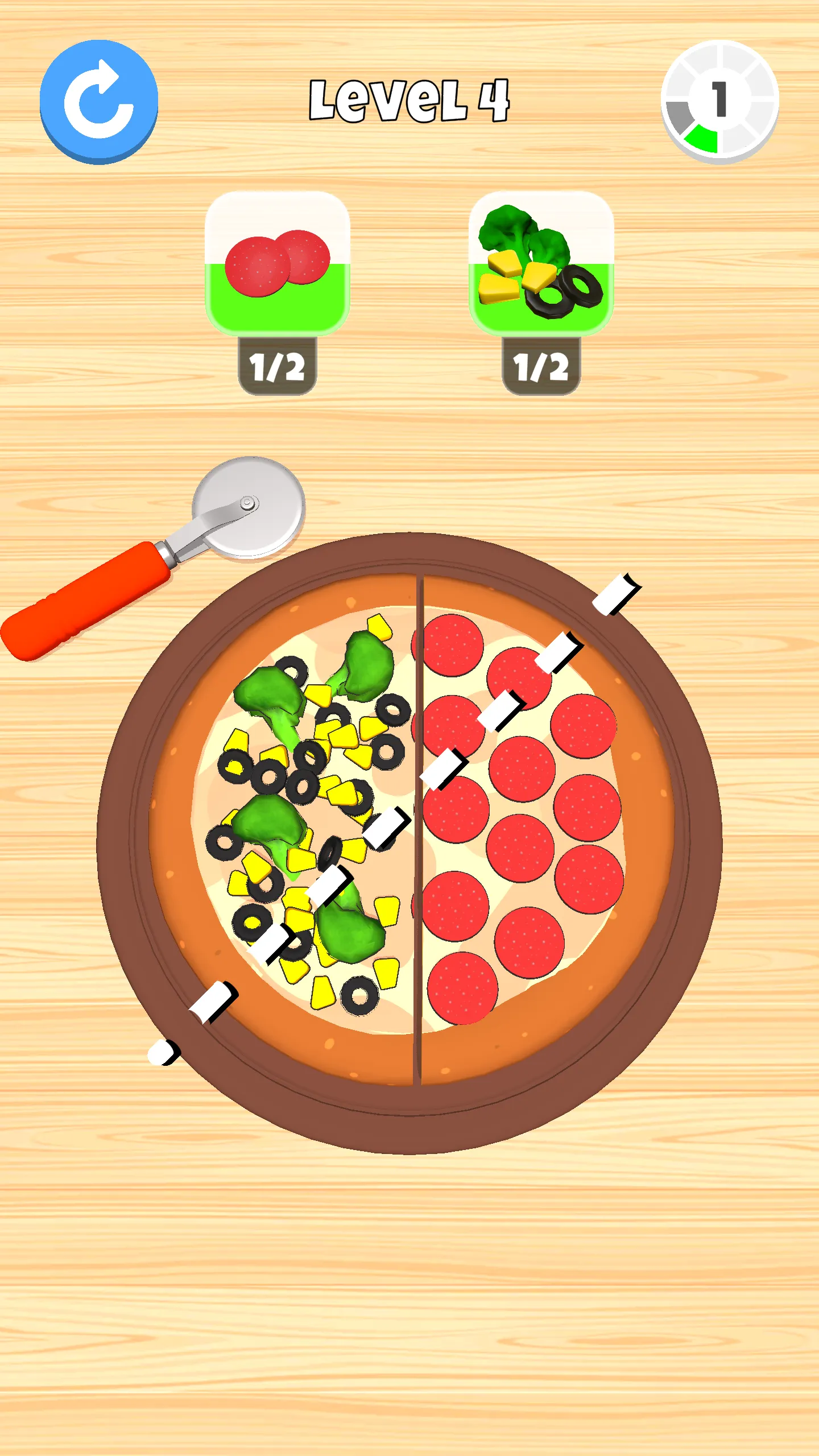 Cut Slices | Indus Appstore | Screenshot