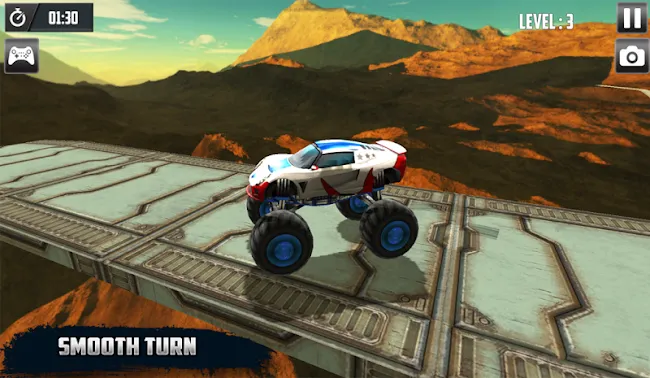 3D Impossible Monster Truck Survivor - 2020 | Indus Appstore | Screenshot