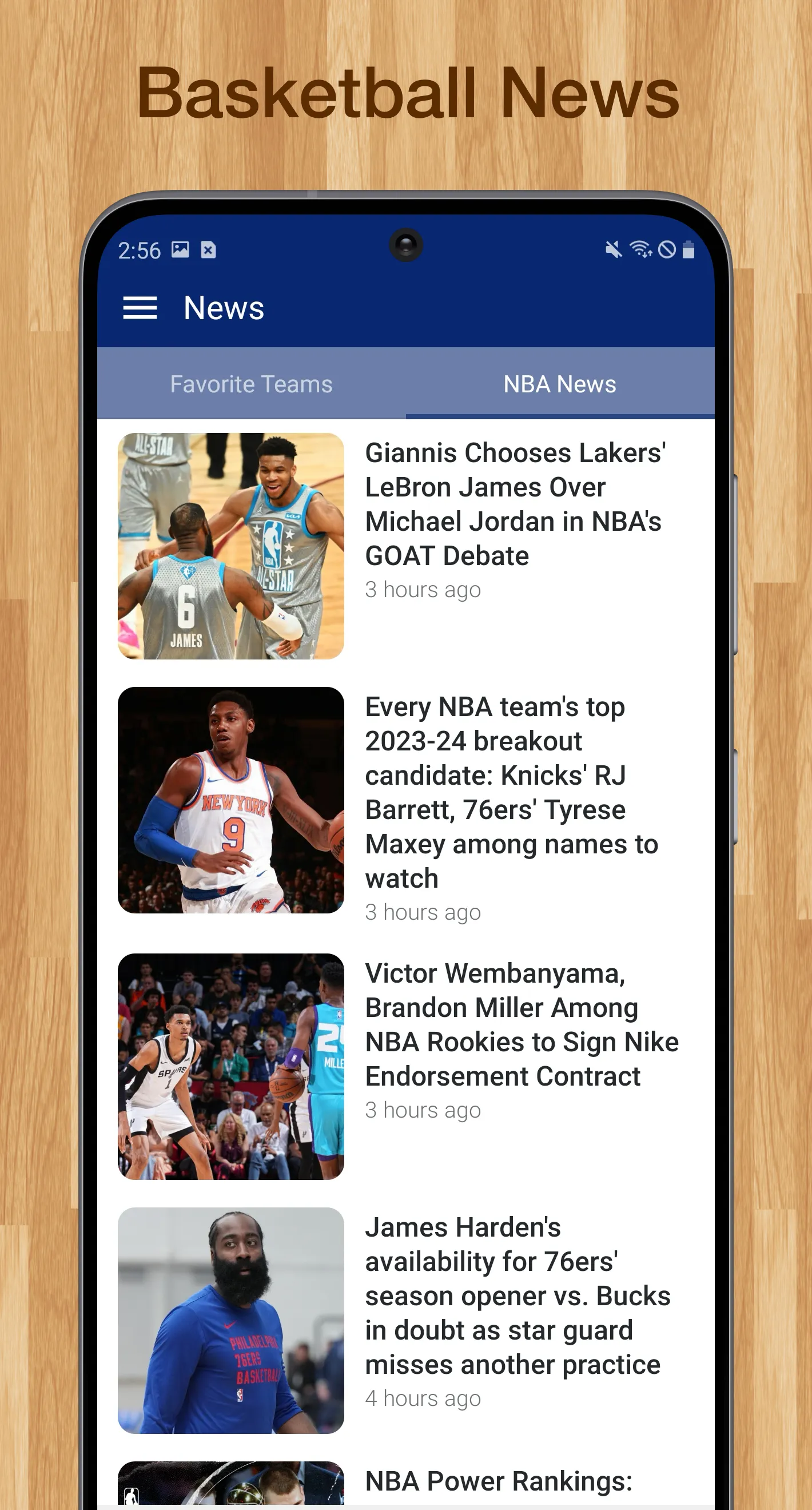 Scores App: for NBA Basketball | Indus Appstore | Screenshot