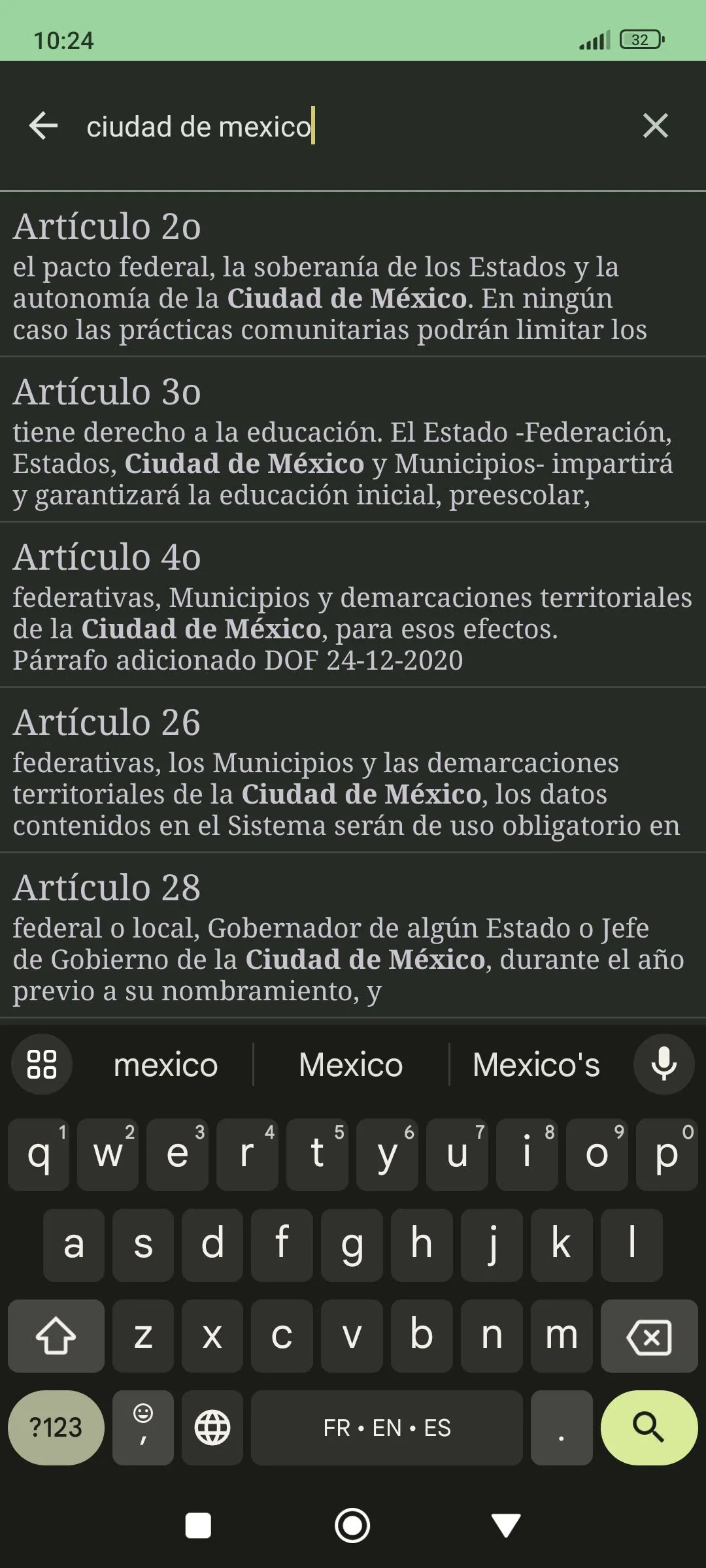 Constitución Mexicana - CPEUM | Indus Appstore | Screenshot