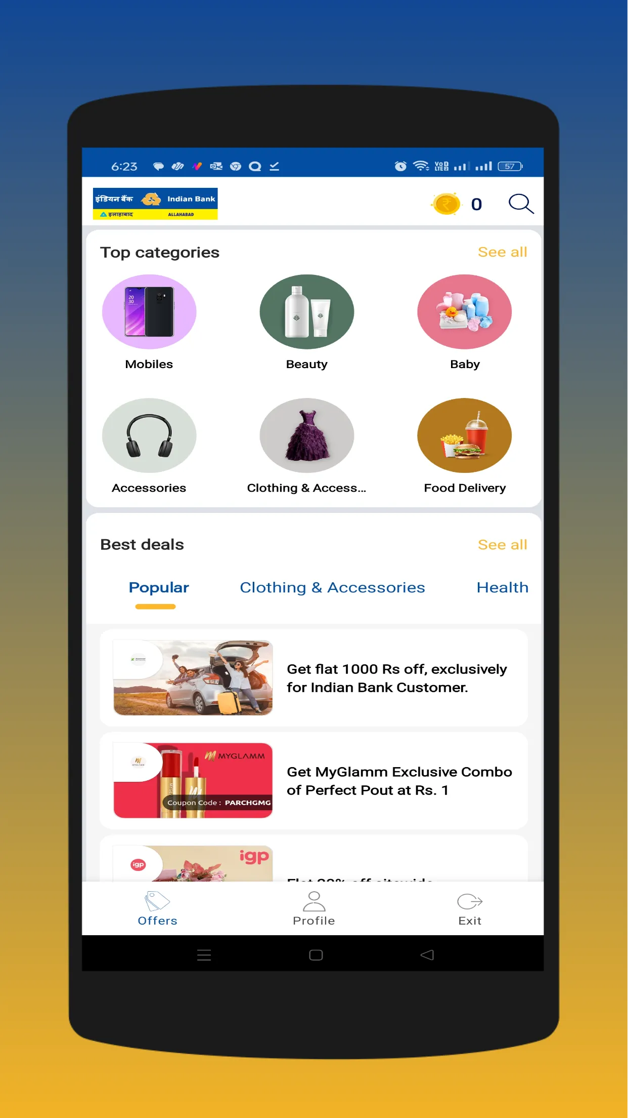 IndSMART IndianBank Mobile App | Indus Appstore | Screenshot