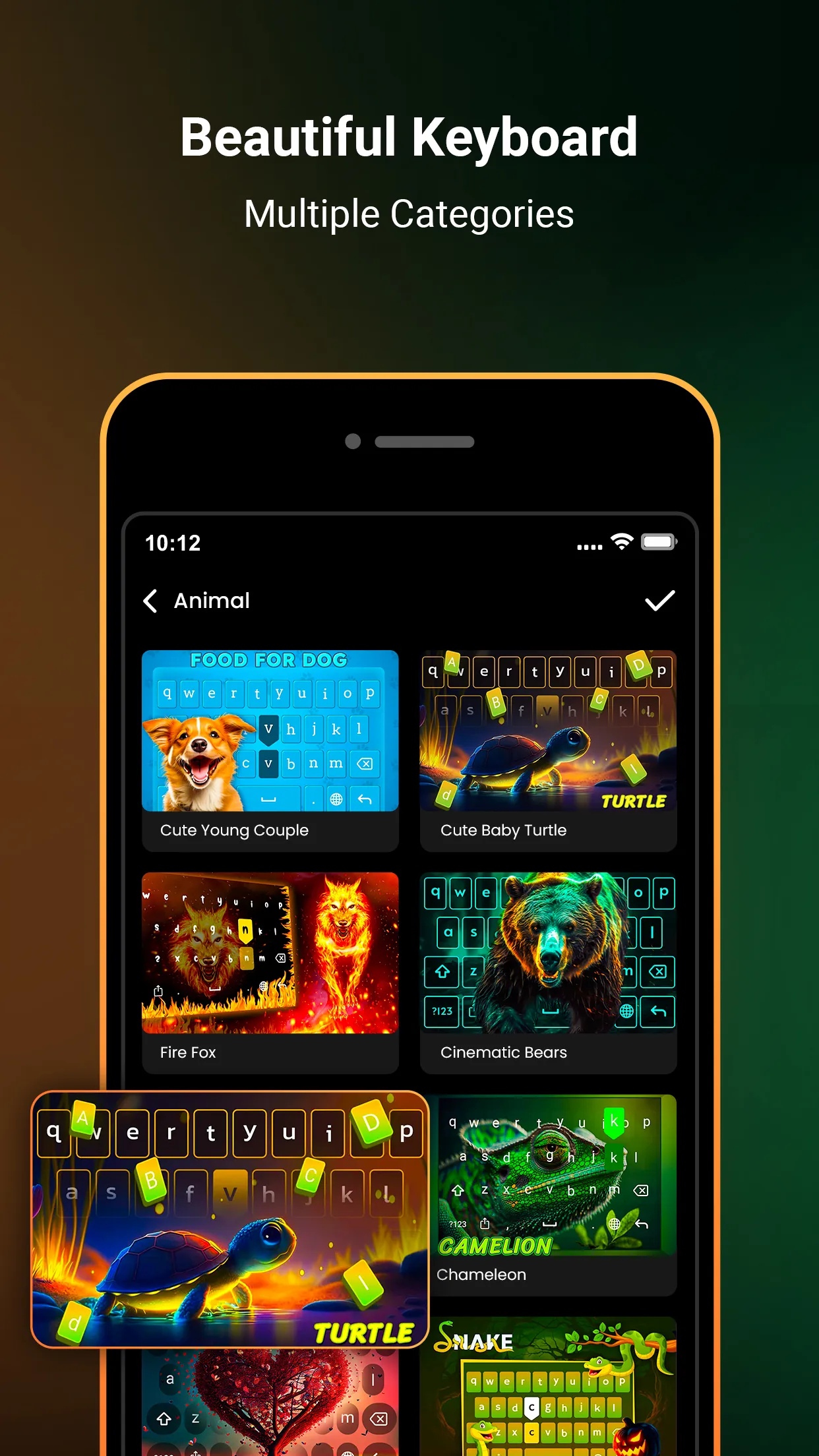 Neon LED Keyboard: RGB & Emoji | Indus Appstore | Screenshot