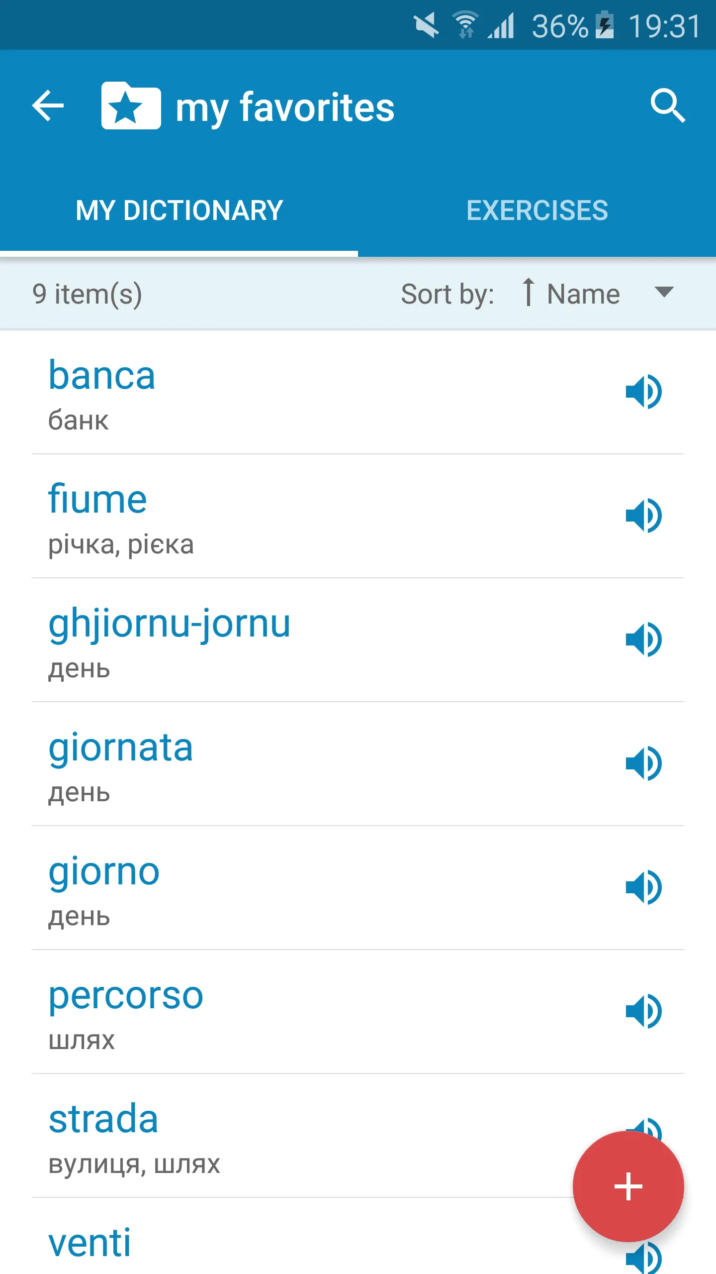 Italian-Ukrainian Dictionary | Indus Appstore | Screenshot