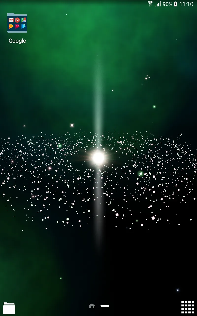 Galaxy 3D Live Wallpaper | Indus Appstore | Screenshot