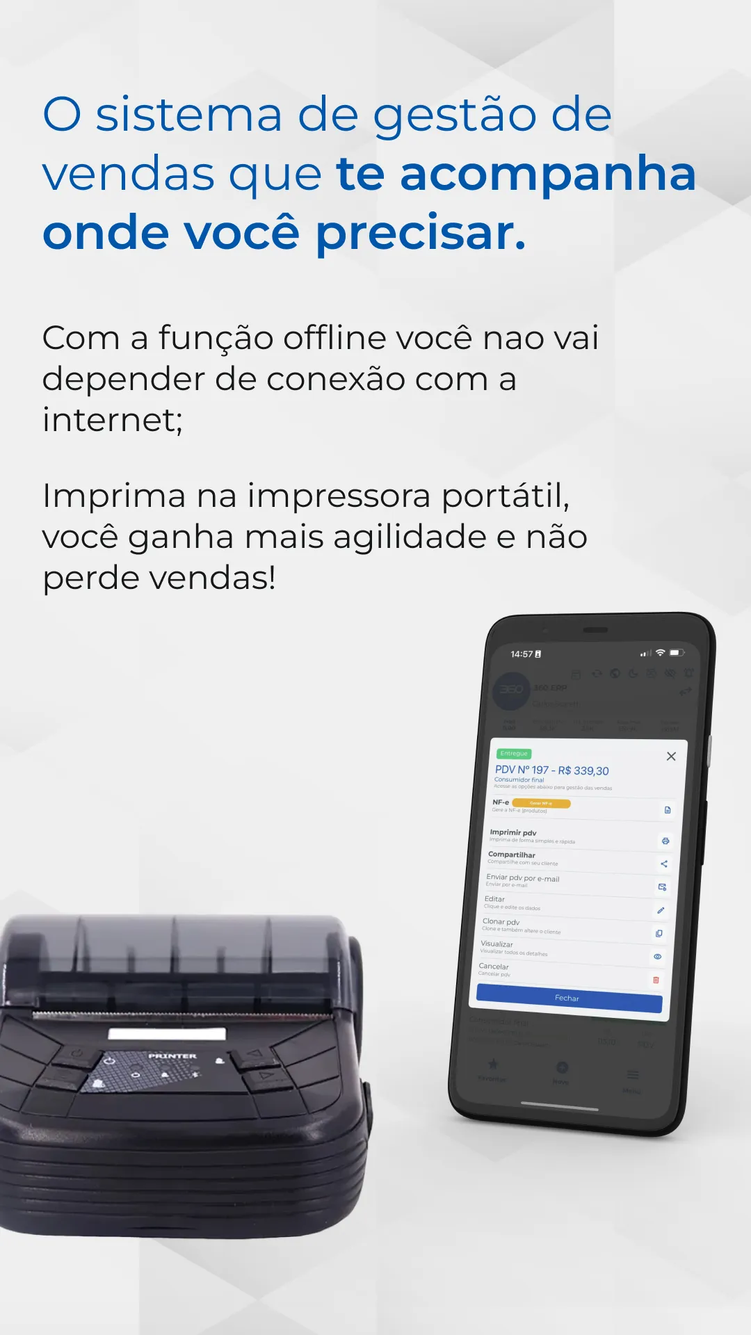 Gestão, Estoque, Notas Fiscais | Indus Appstore | Screenshot