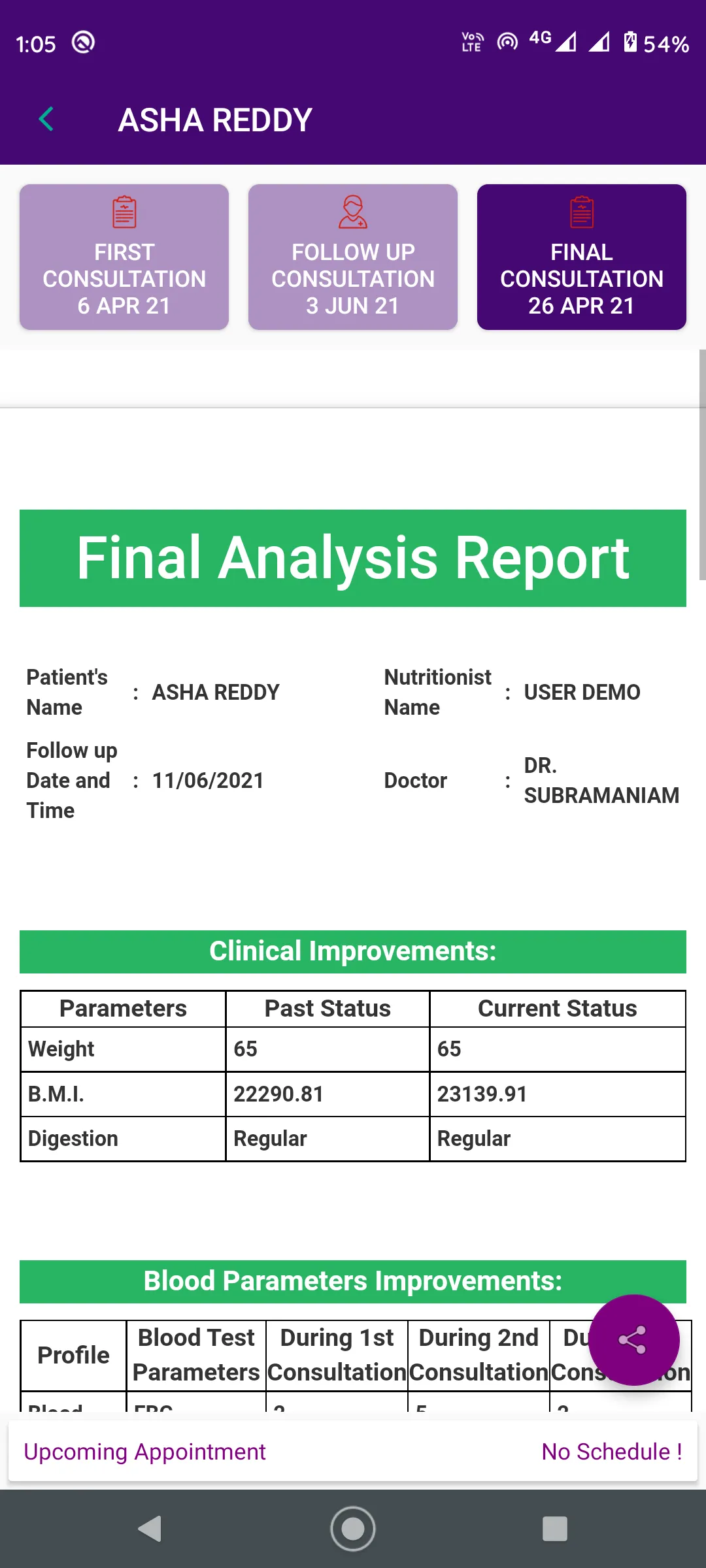 Dietlogues for Patient | Indus Appstore | Screenshot