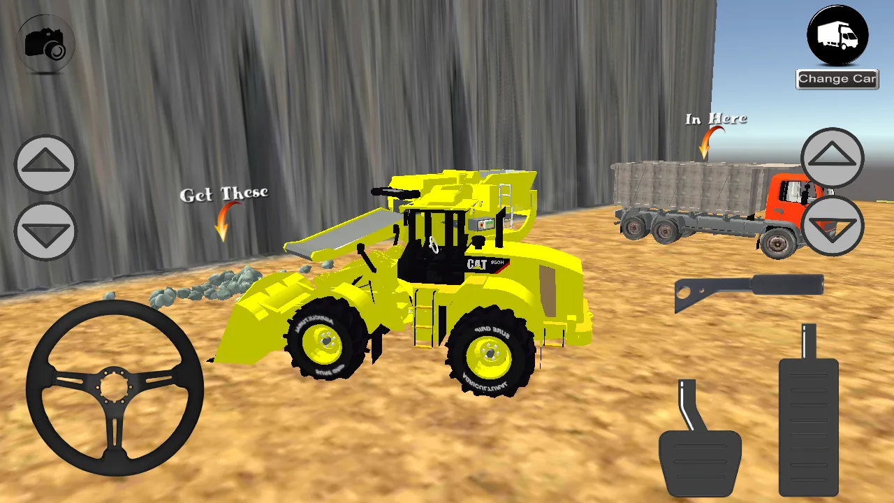 Stone Pit Dozer Simulator | Indus Appstore | Screenshot