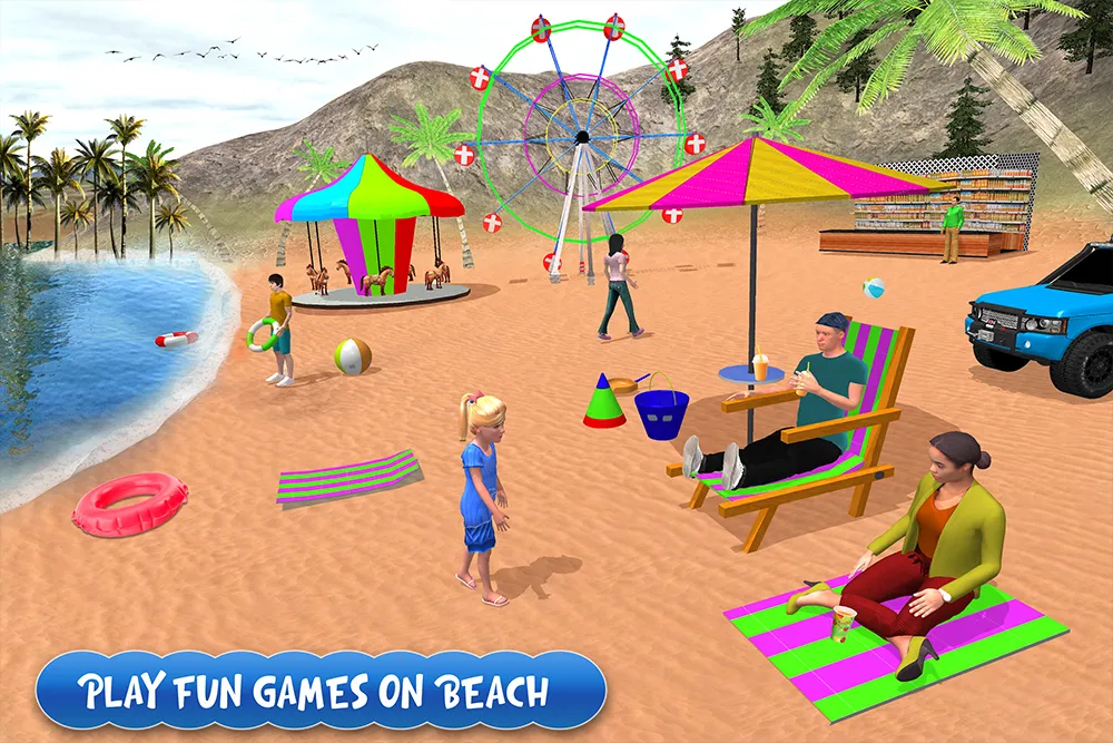 Virtual Family Summer Vacation | Indus Appstore | Screenshot