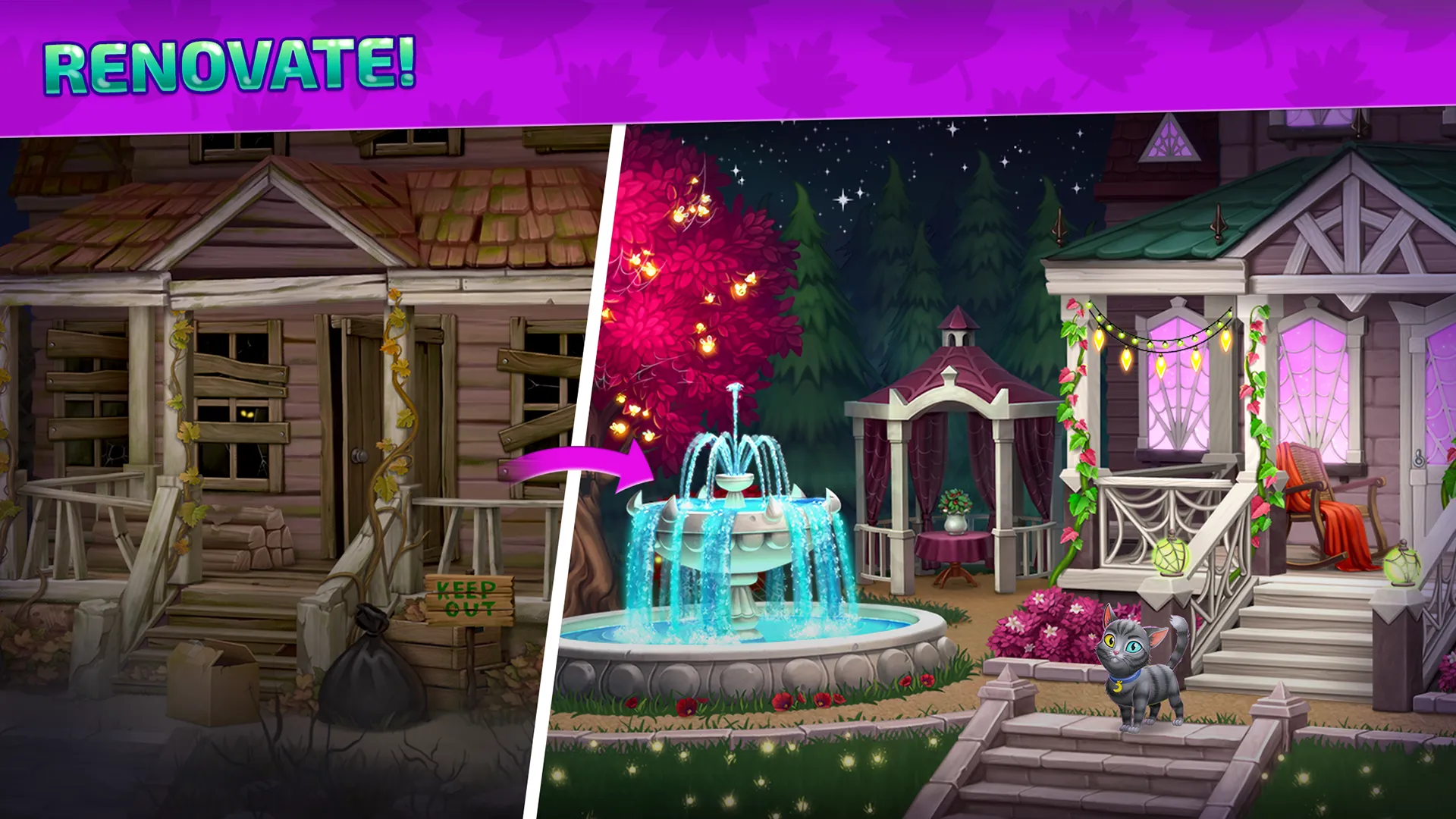 Halloween Merge: House Design | Indus Appstore | Screenshot