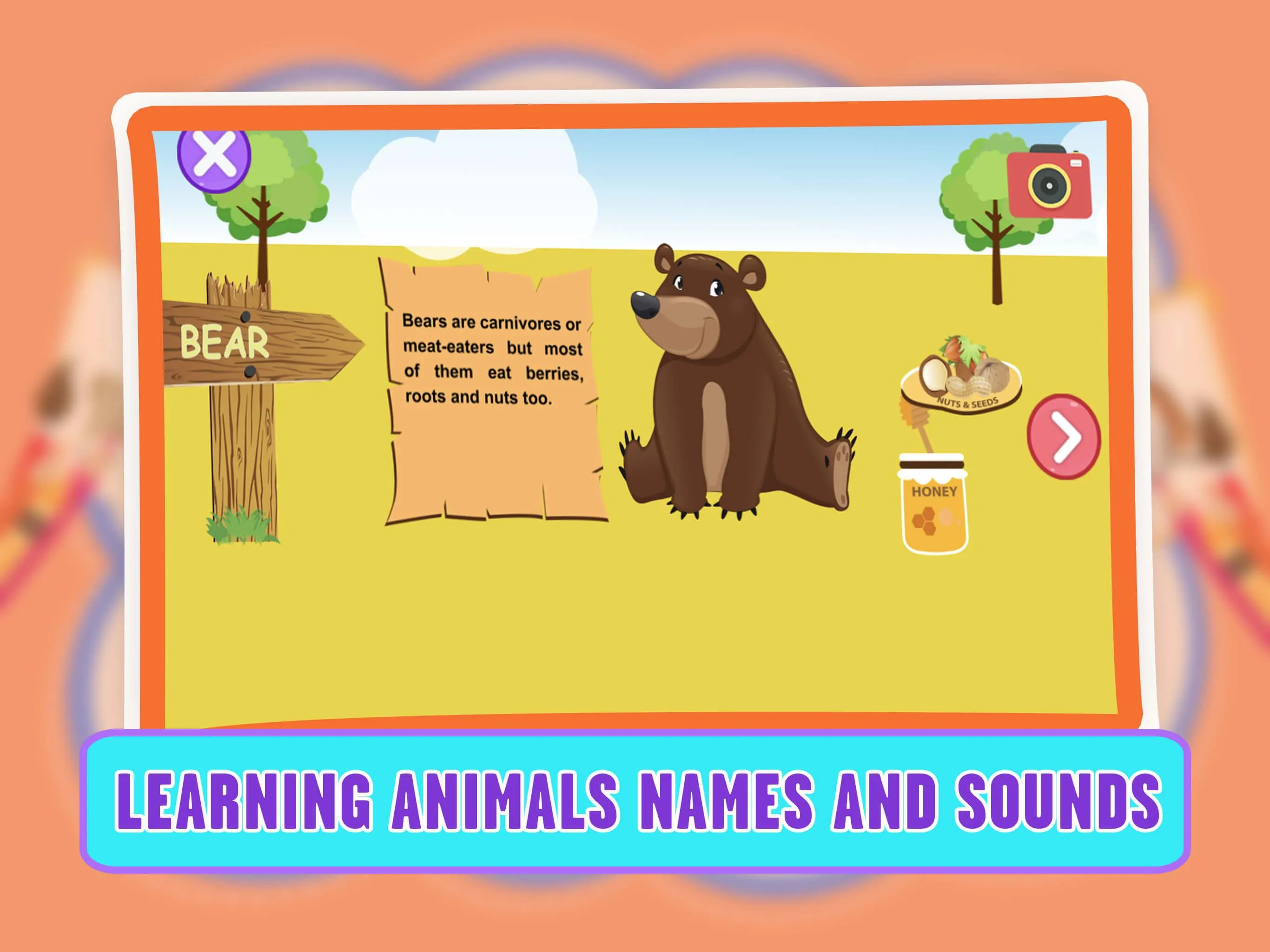 Learning Animal Coloring Games | Indus Appstore | Screenshot