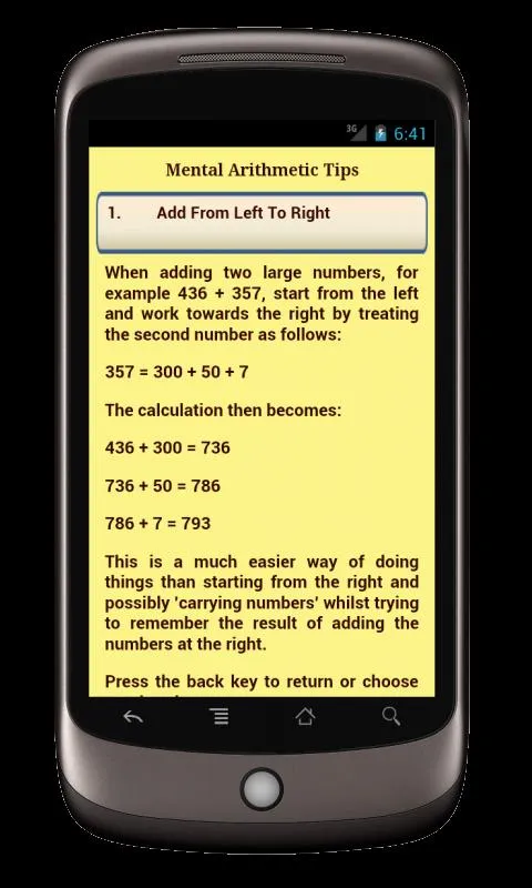 Math Mind | Indus Appstore | Screenshot