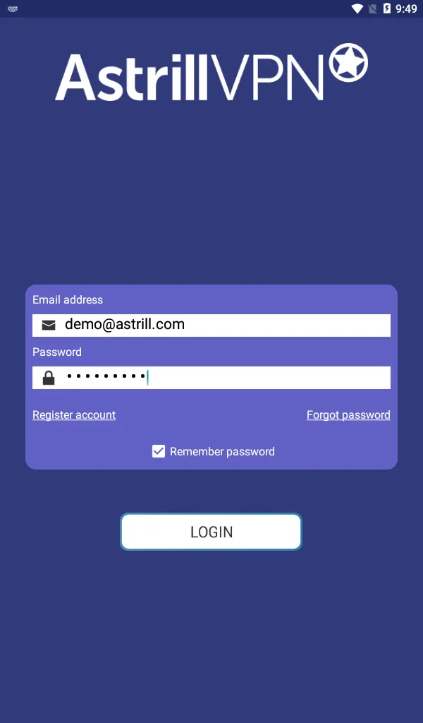 Astrill VPN | Indus Appstore | Screenshot