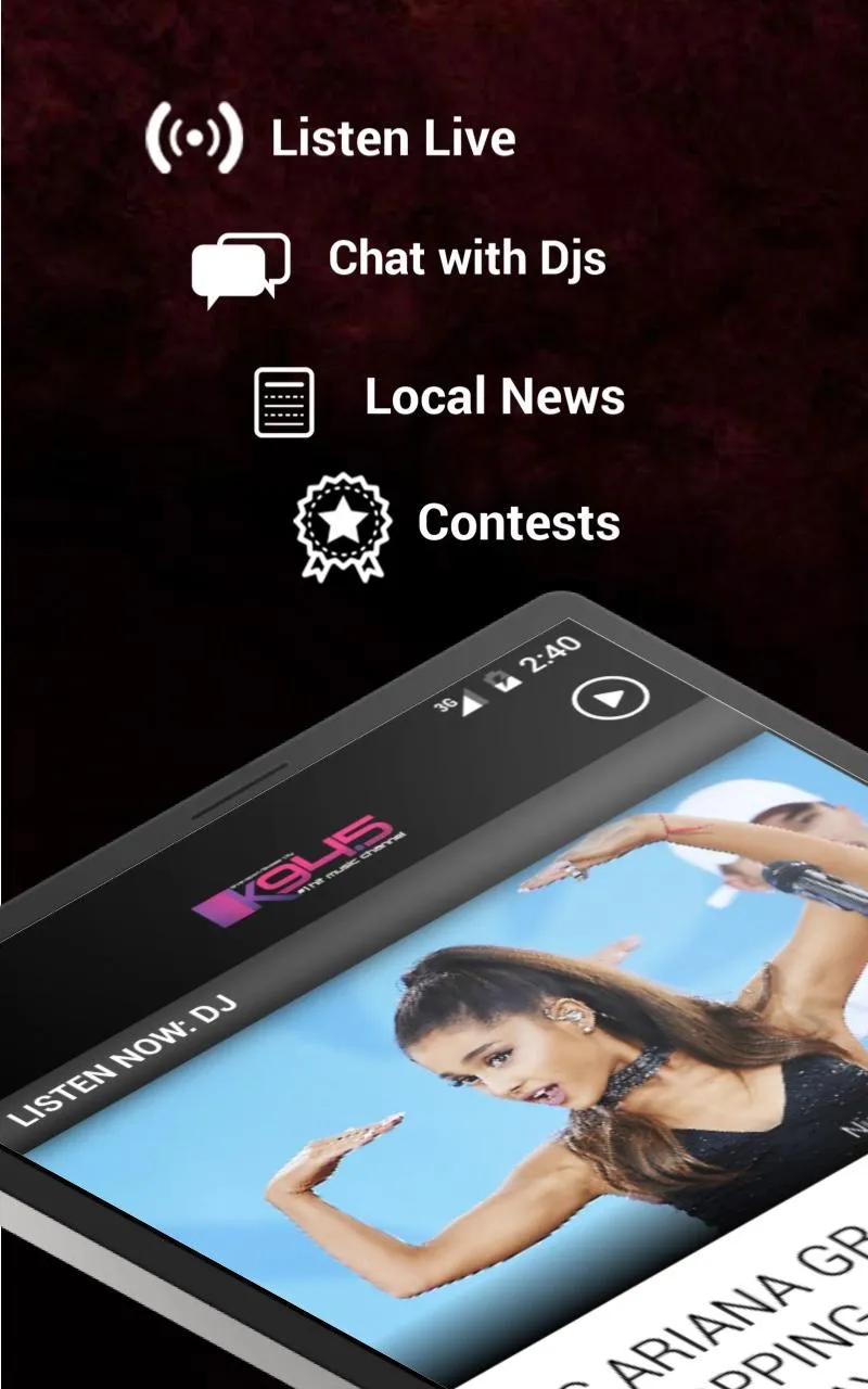 K945 - The Hit Music Channel | Indus Appstore | Screenshot