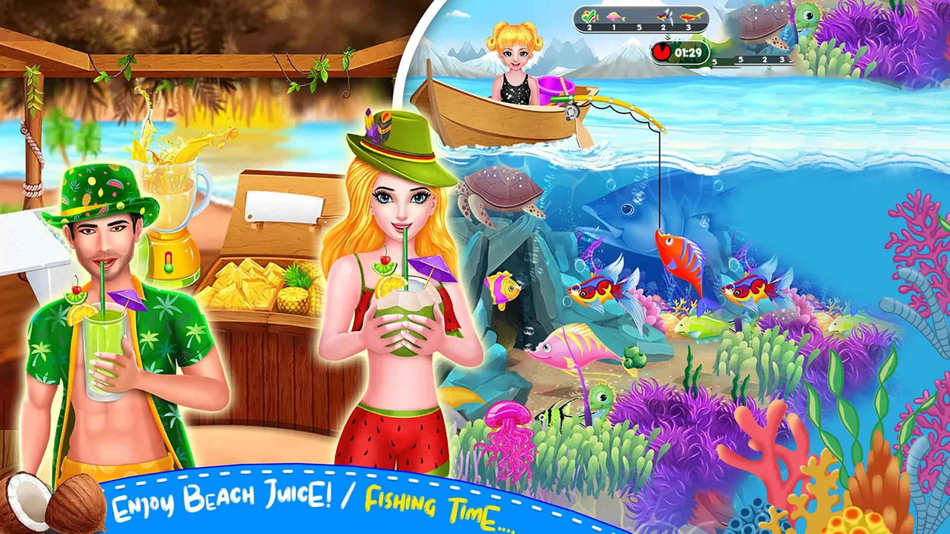 Summer Vacation Girl Game | Indus Appstore | Screenshot