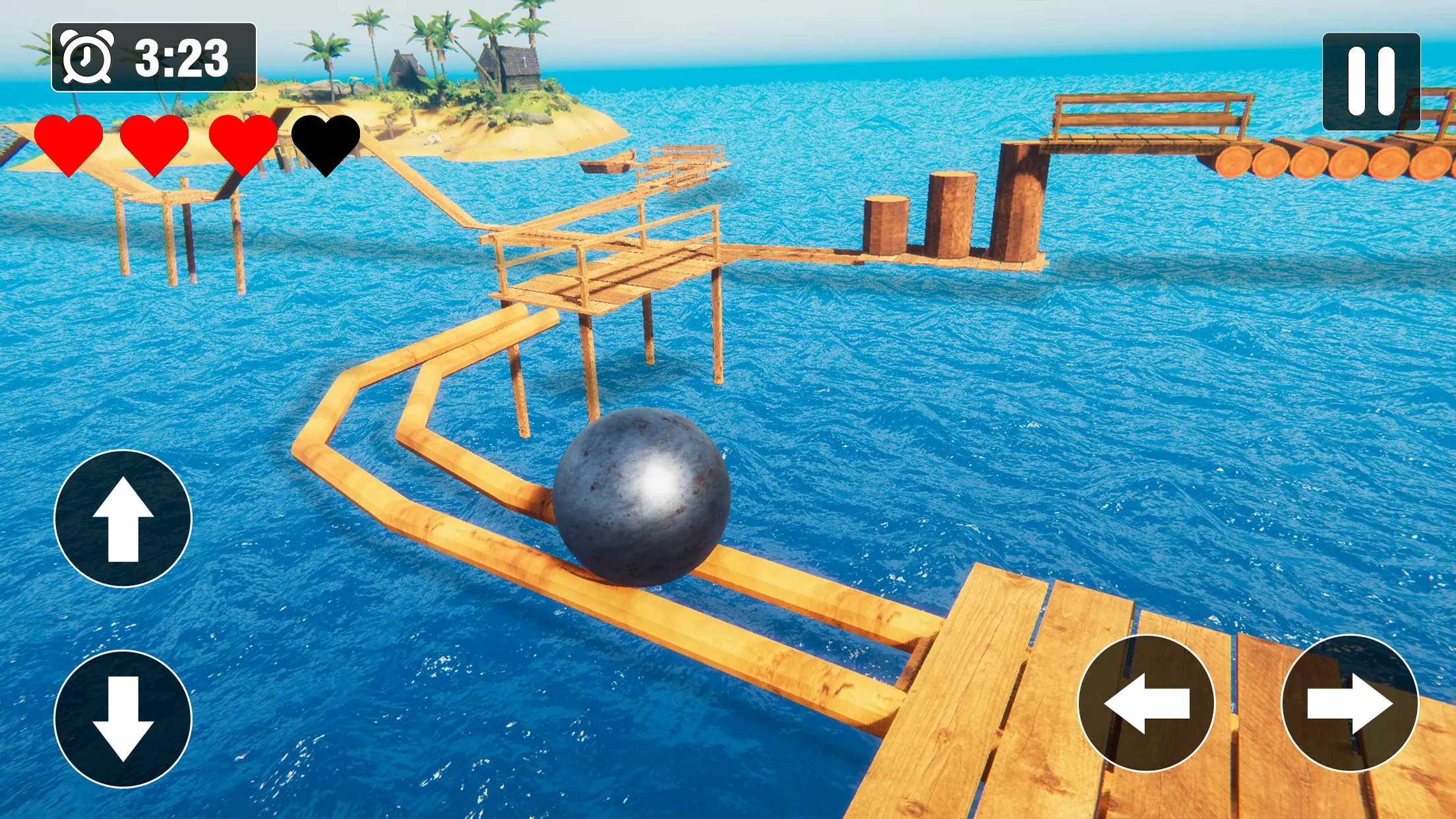 Rolling Ball - Sky Escape 3D | Indus Appstore | Screenshot