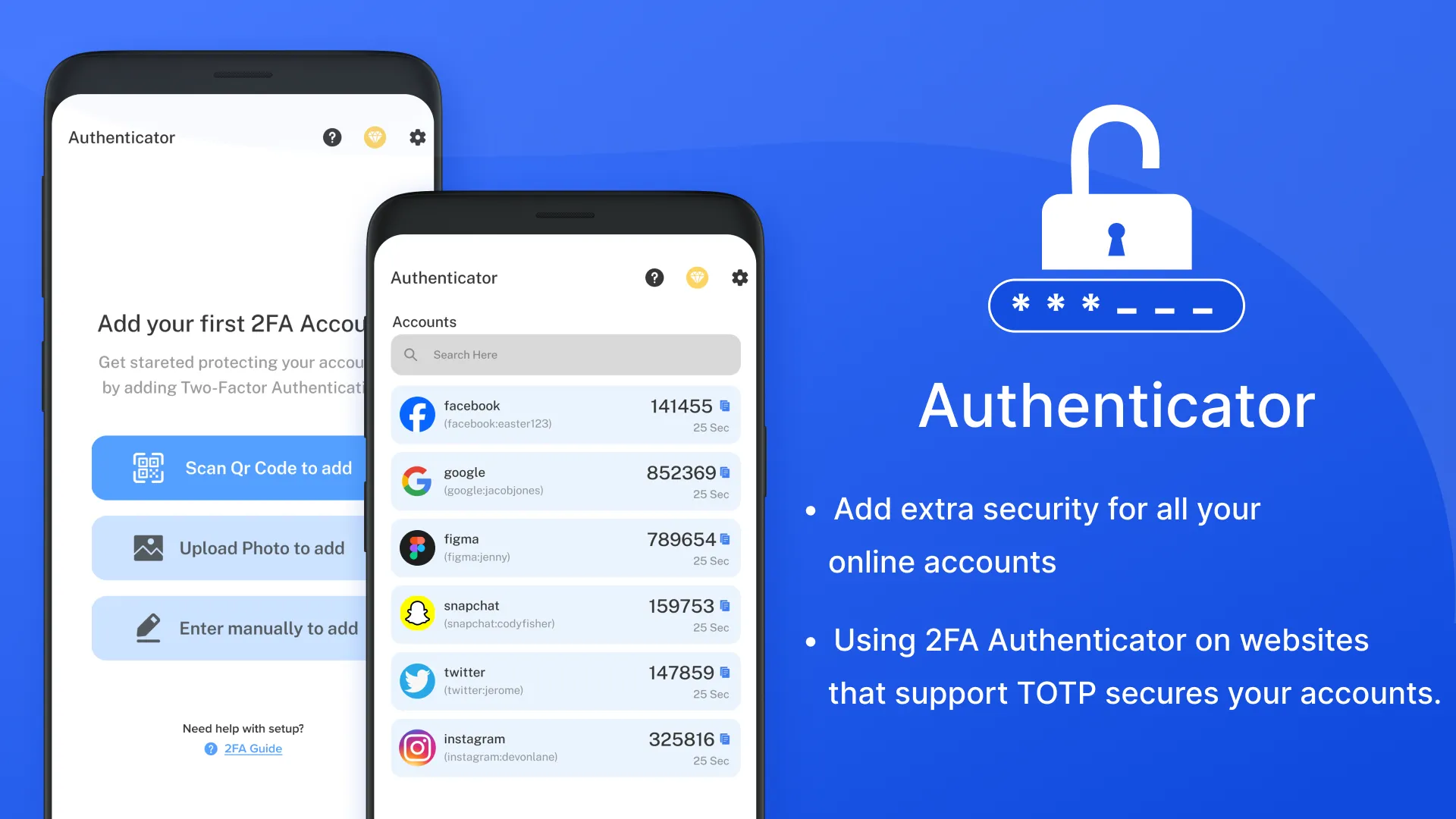 Authenticator App Pro | Indus Appstore | Screenshot