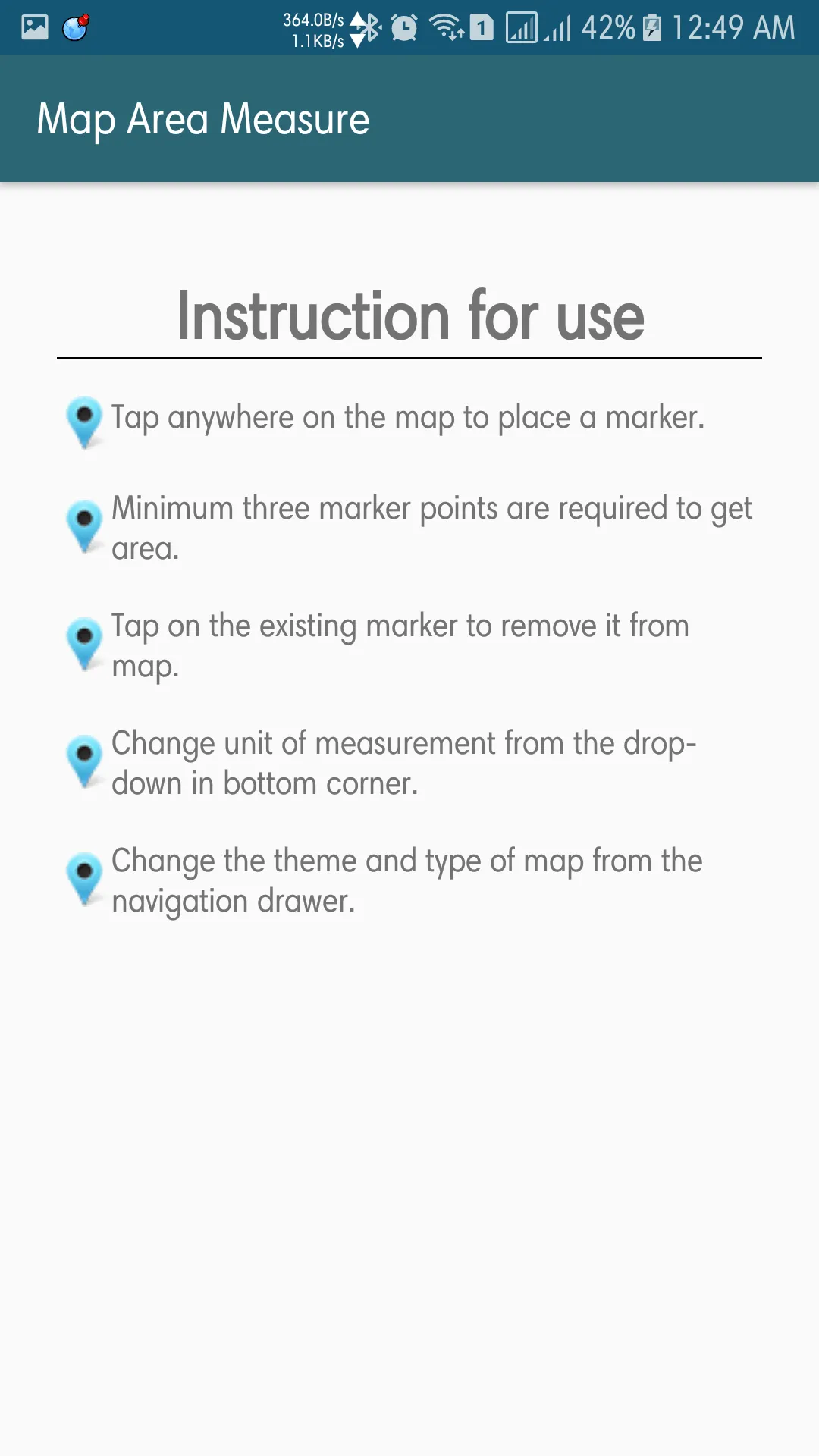 How to calculate the land area | Indus Appstore | Screenshot