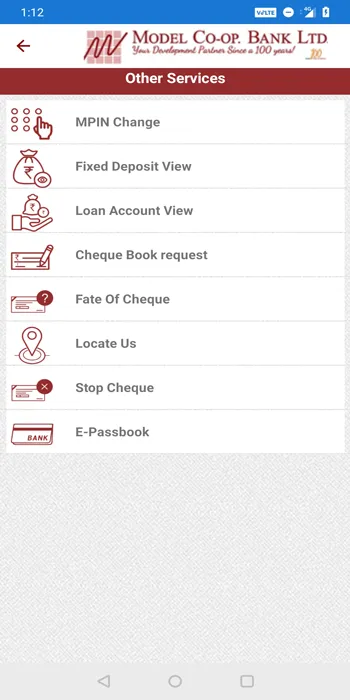 Model Bank Mobile App | Indus Appstore | Screenshot