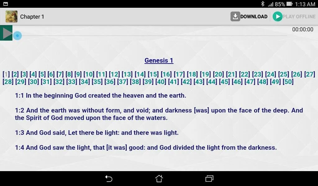 Bible Audio Niv | Indus Appstore | Screenshot