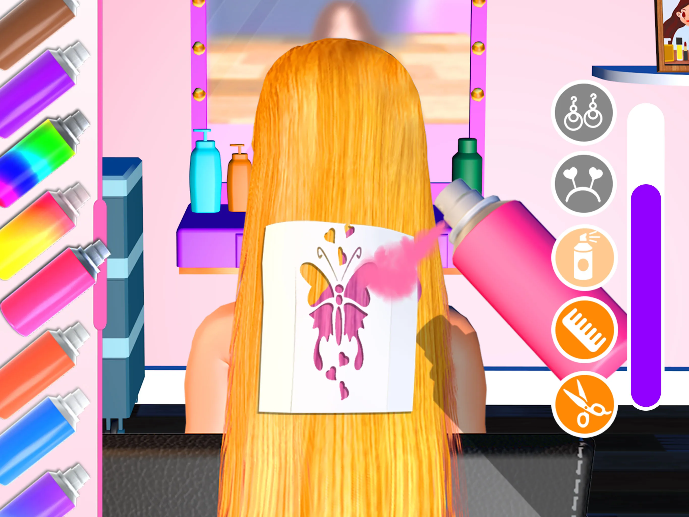 Hair Salon Makeover Girl Games | Indus Appstore | Screenshot