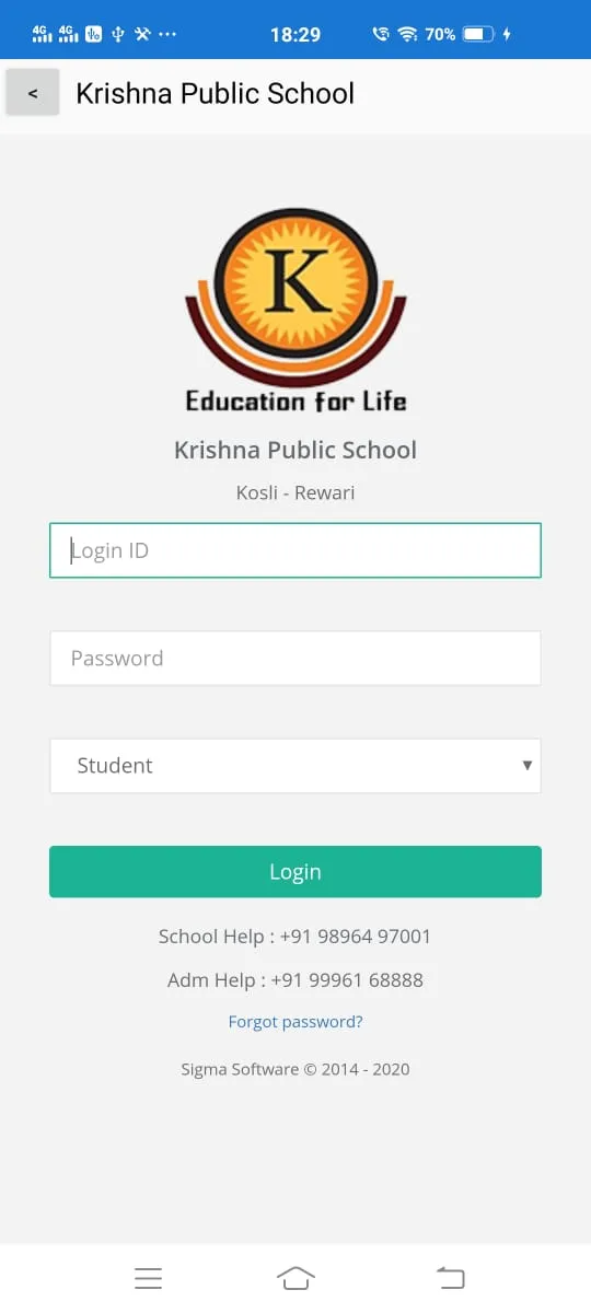 Krishna Public School | Indus Appstore | Screenshot