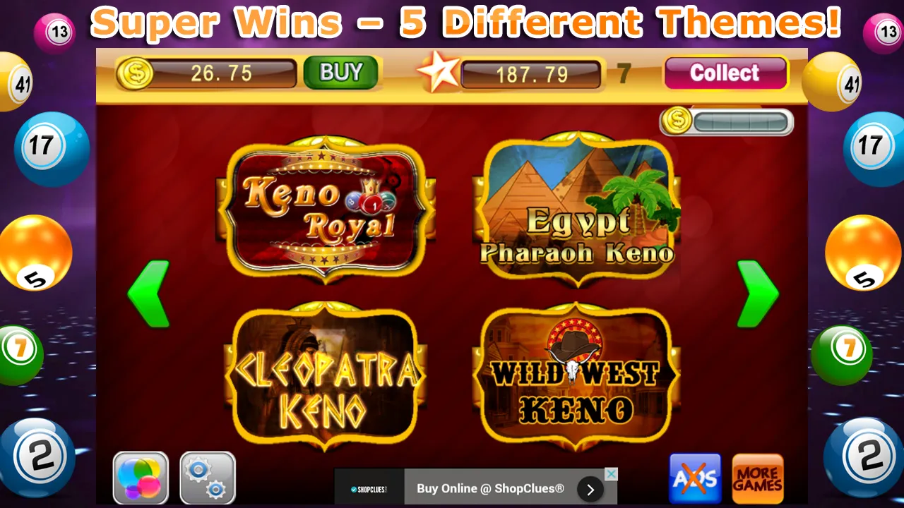 Lucky Keno- Casino Bonus Games | Indus Appstore | Screenshot