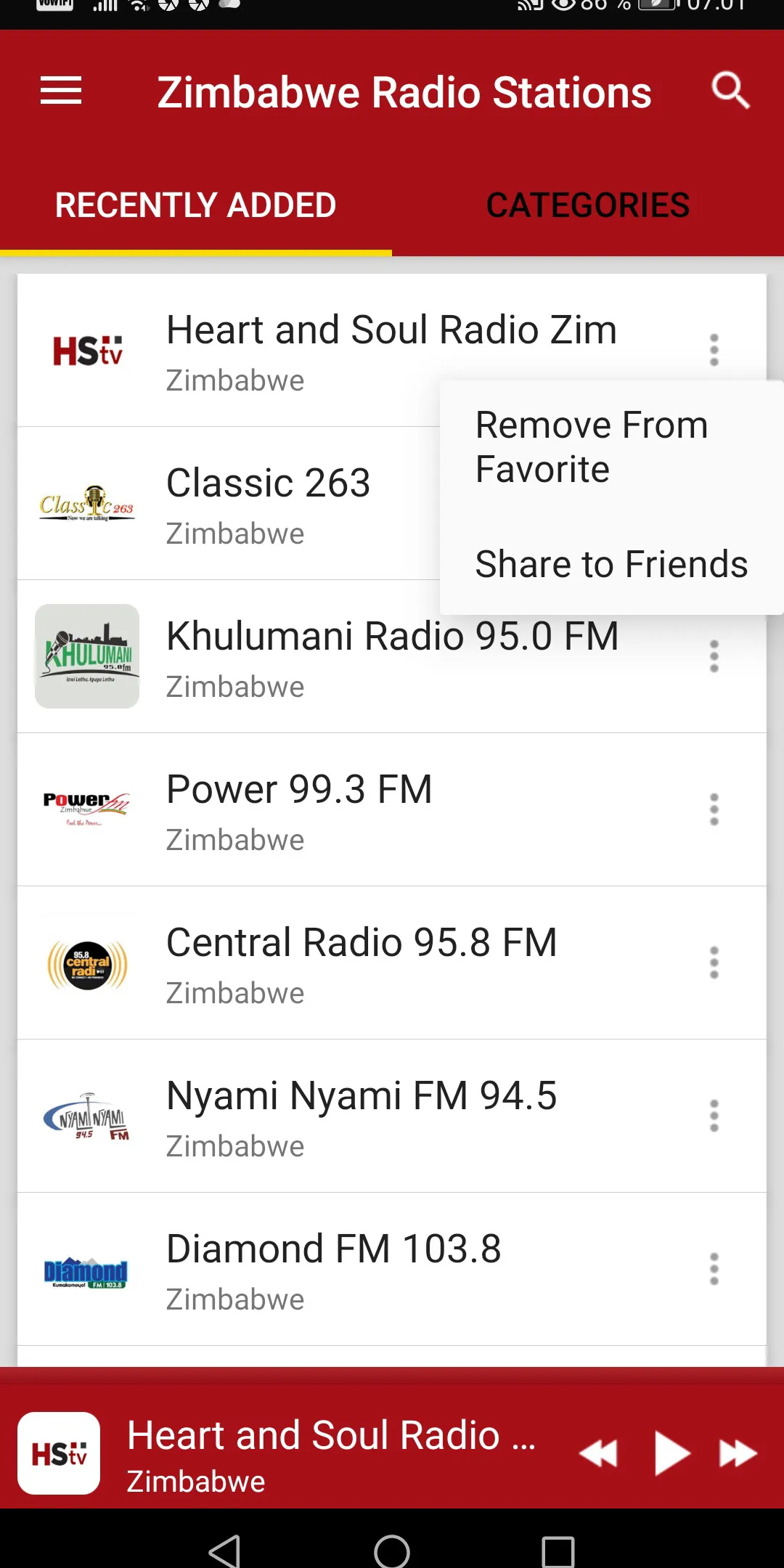 Zimbabwe Radio Stations | Indus Appstore | Screenshot