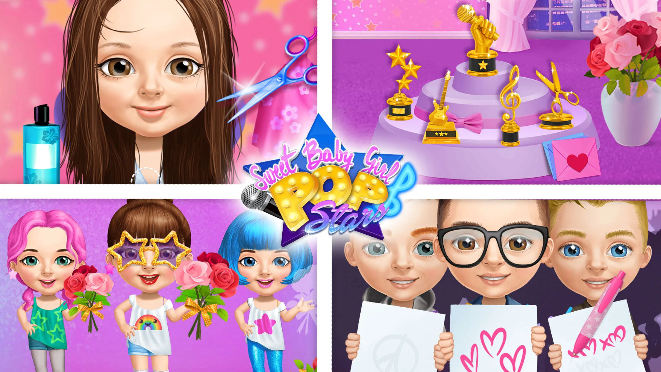 Sweet Baby Girl Pop Stars | Indus Appstore | Screenshot