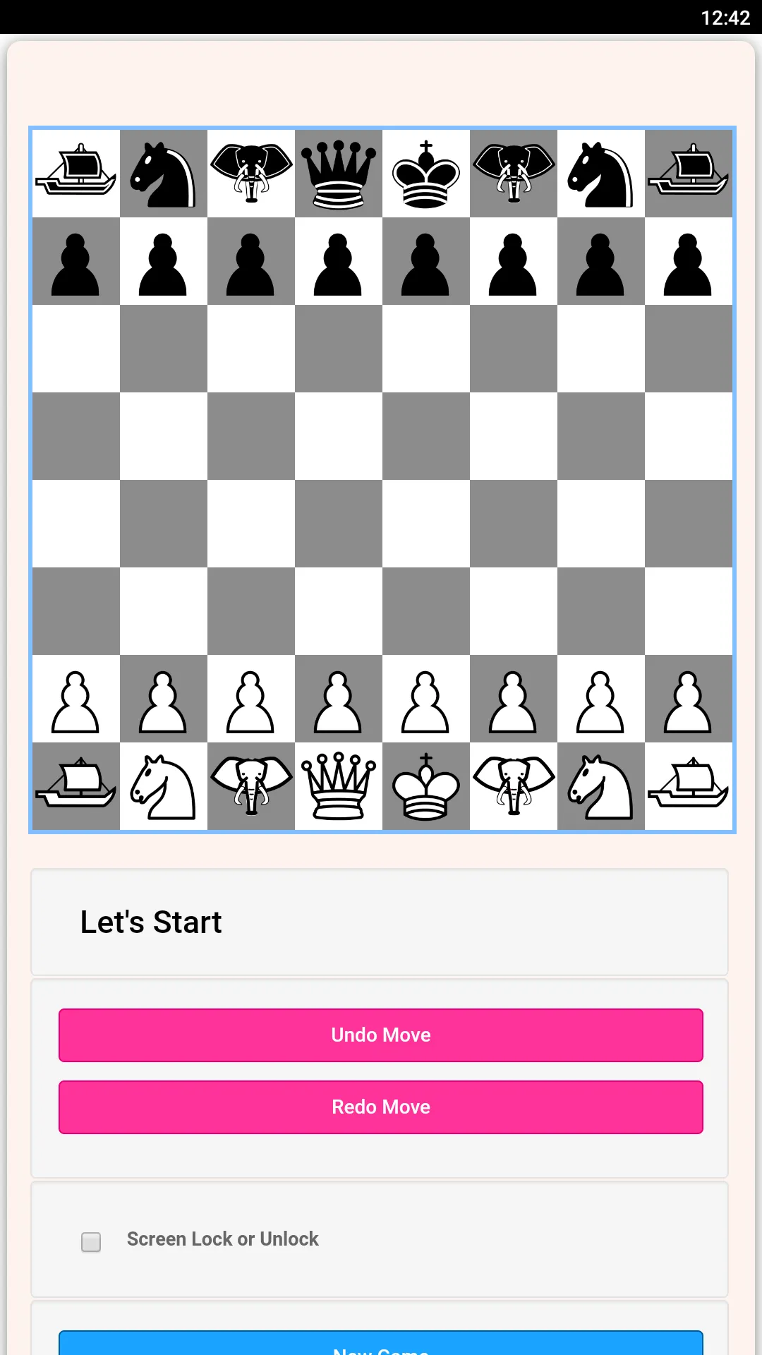 Classic 2 Player Chess | Indus Appstore | Screenshot