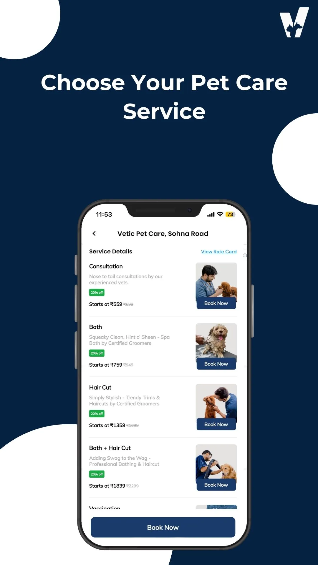 Vetic - Pet Clinic & Grooming | Indus Appstore | Screenshot