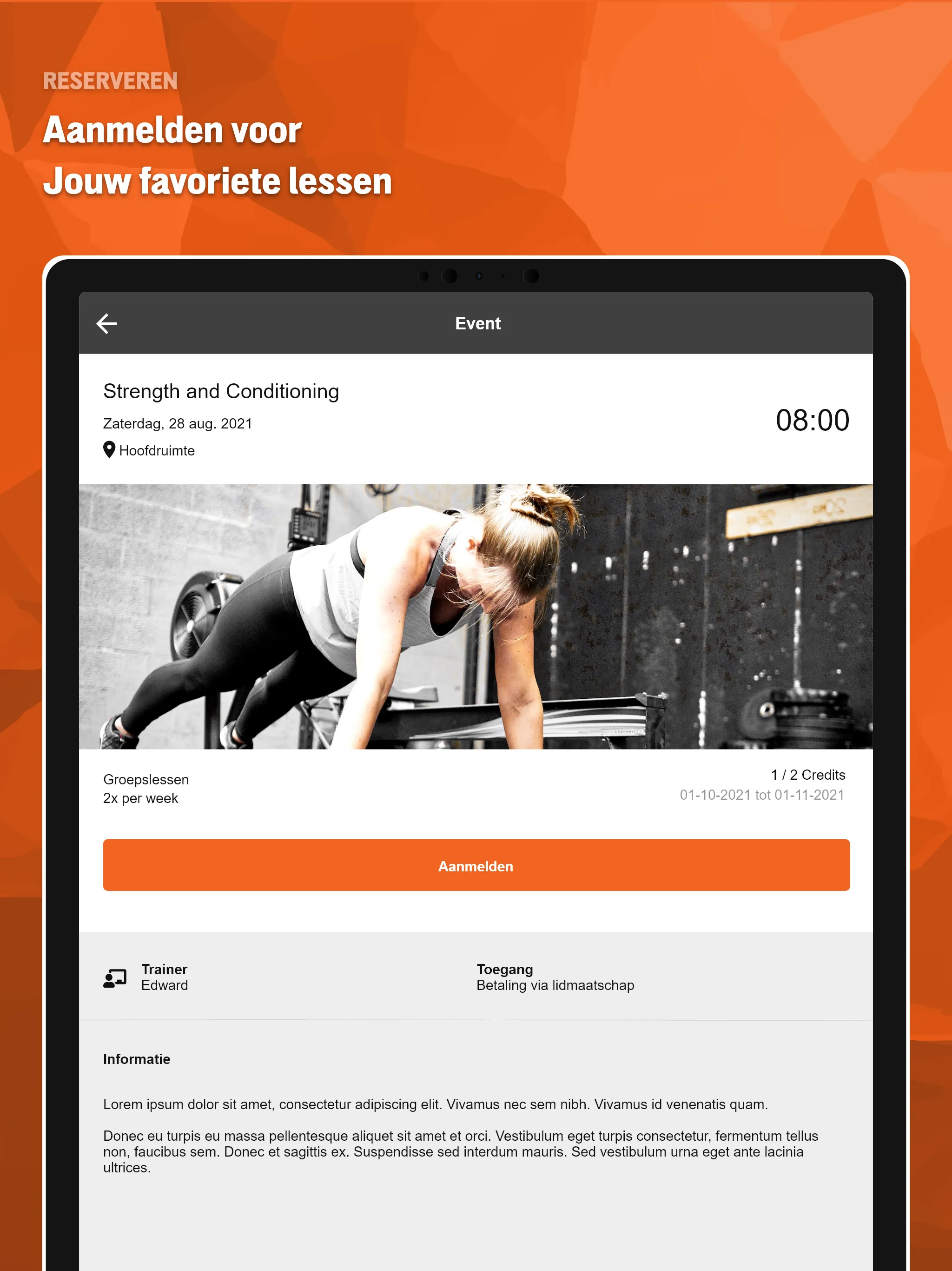 CrossFit Haarlem | Indus Appstore | Screenshot