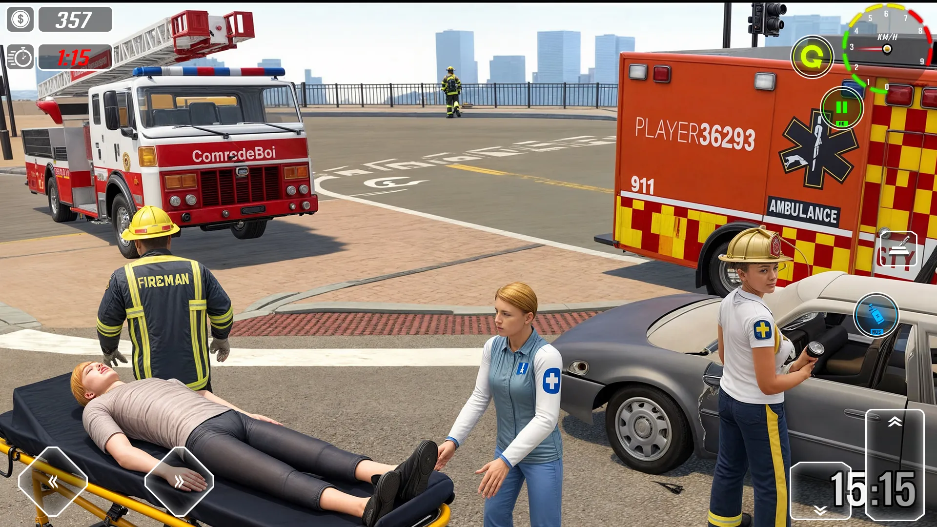 Us Ambulance Rescue Simulator | Indus Appstore | Screenshot