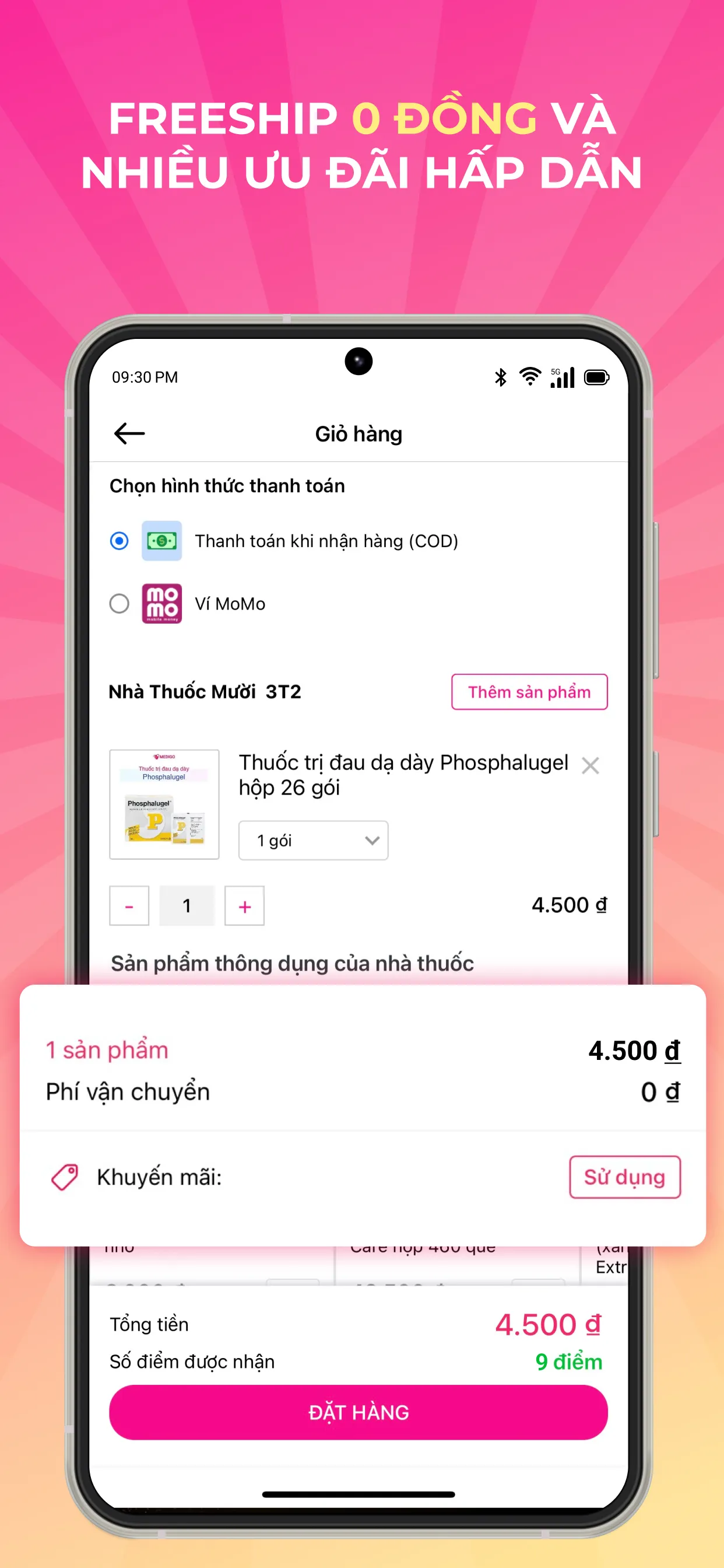 Medigo - Thuốc và Bác Sĩ 24h | Indus Appstore | Screenshot